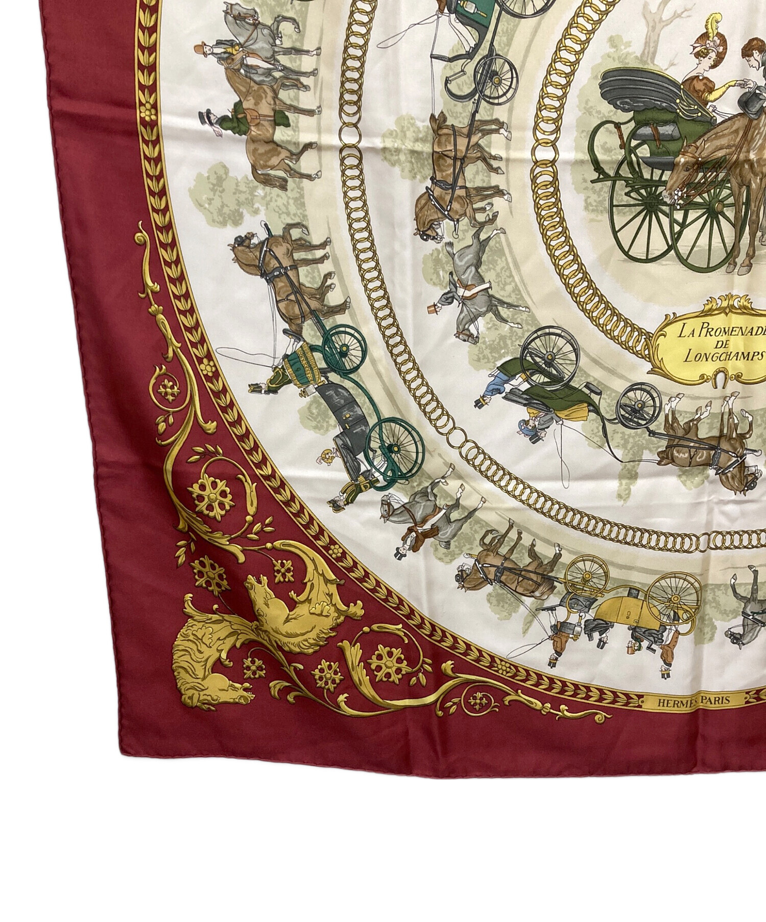 中古・古着通販】HERMES (エルメス) LA PROMENADE DE LONGCHAMPS/カレ