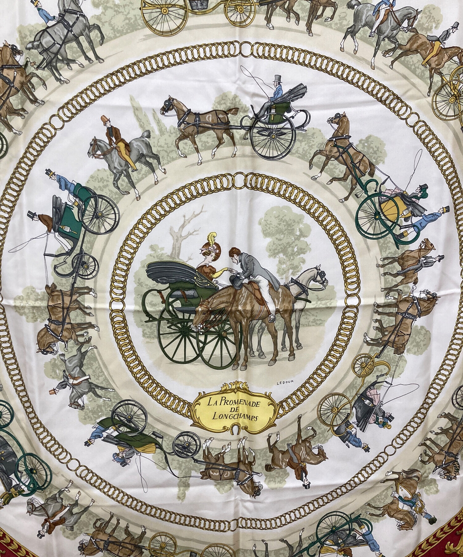 中古・古着通販】HERMES (エルメス) LA PROMENADE DE LONGCHAMPS/カレ