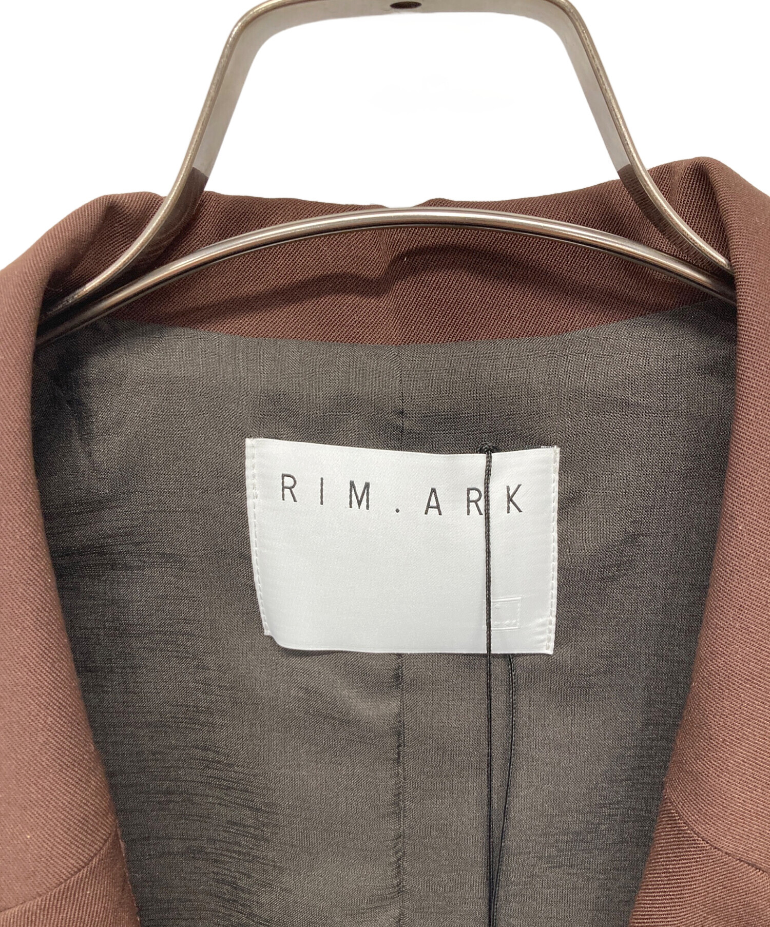 中古・古着通販】RIM.ARK (リムアーク) Tailored vest ブラウン サイズ