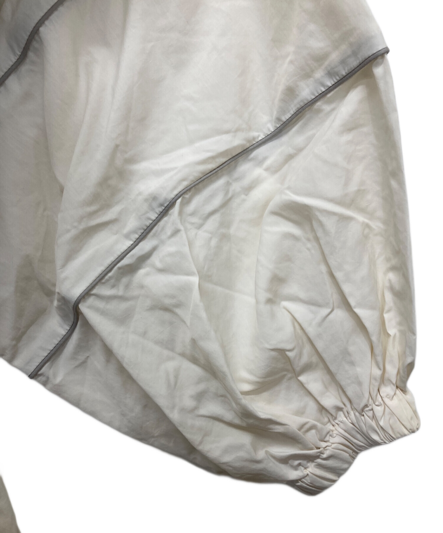 【新品】リムアーク★今期★試着のみ★白★コットン100 RIM.ARK] リムアーク Soft trench JK(WHITE)