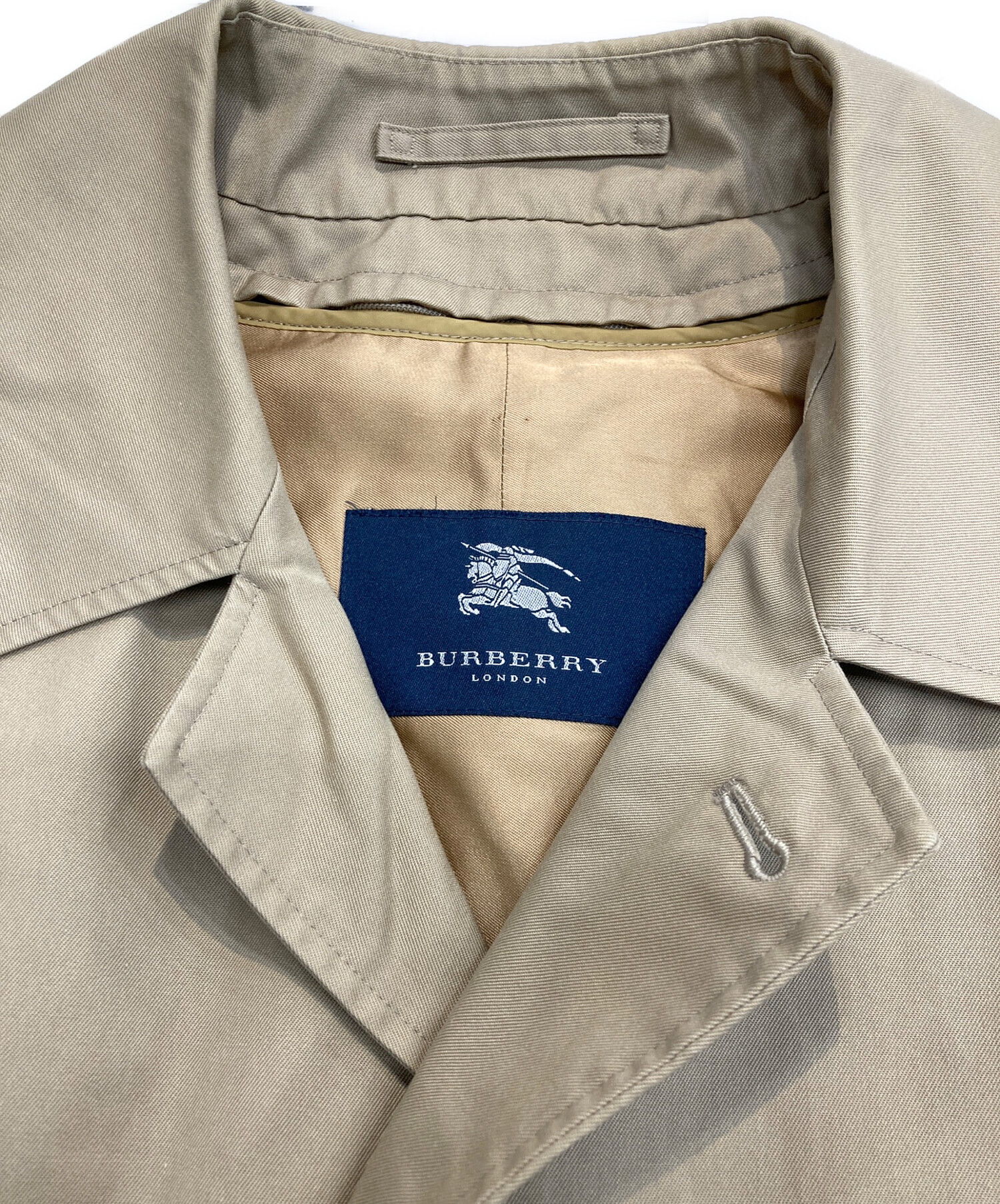 中古・古着通販】BURBERRY (バーバリー) 裏地ノバチェックステンカラー