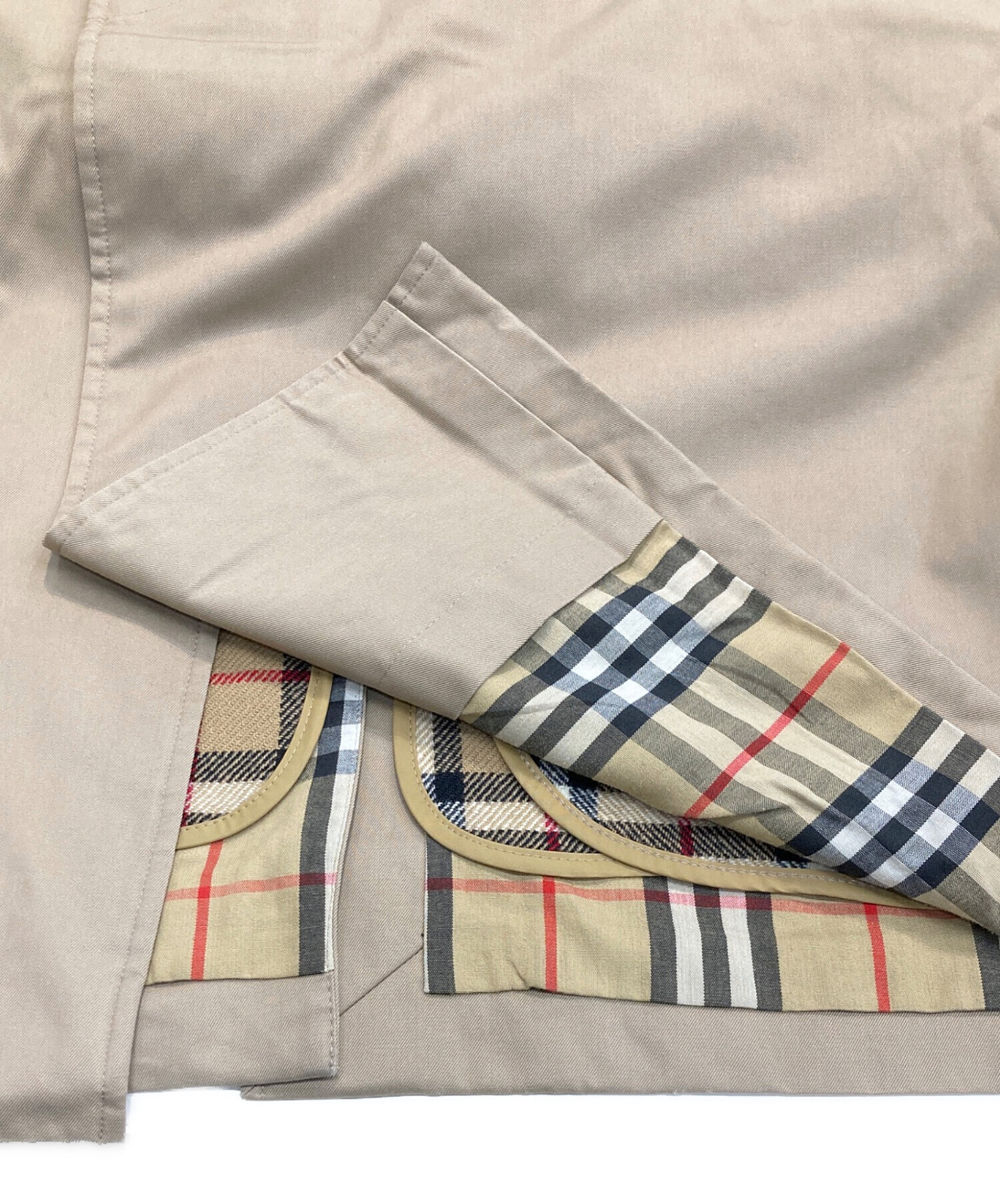 中古・古着通販】BURBERRY (バーバリー) 裏地ノバチェックステンカラー