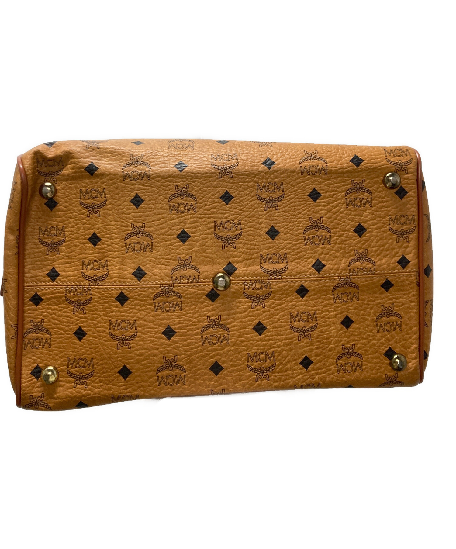中古・古着通販】MCM (エムシーエム) ボストンバッグ ブラウン