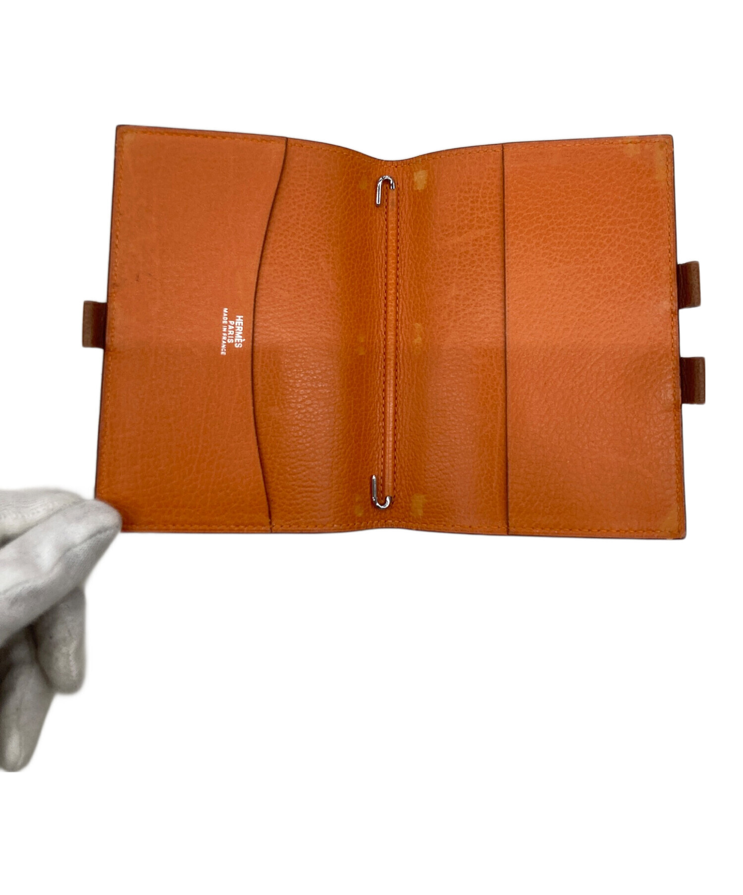 中古・古着通販】HERMES (エルメス) アジェンダGM 手帳カバー ブラウン