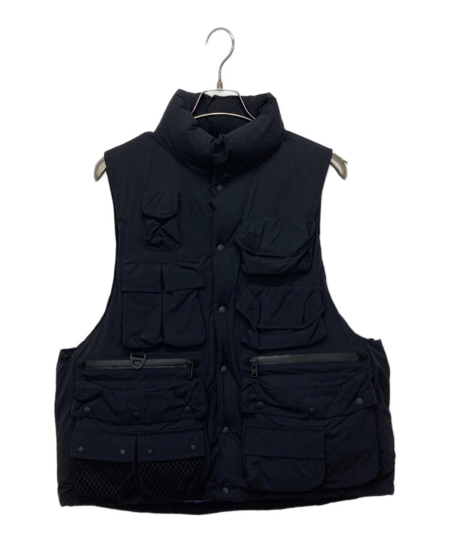 ブラック ダウンベスト Fサイズ 中古・古着通販】F/CE. (エフシーイー) WP CIRCULATION DOWN VEST