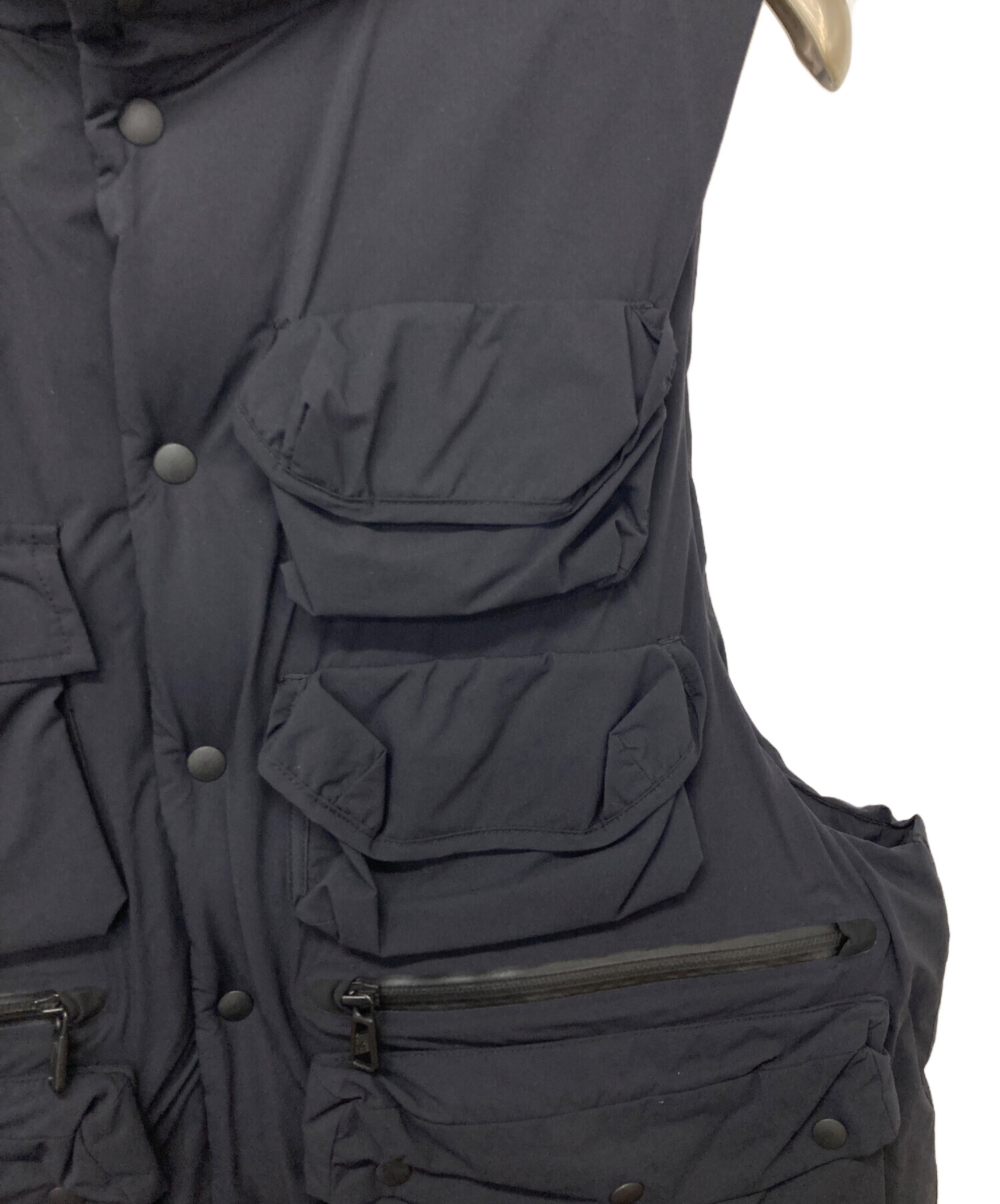 F/CE WPサーキュレーションダウンベスト　ブラック 中古・古着通販】F/CE. (エフシーイー) WP CIRCULATION DOWN VEST