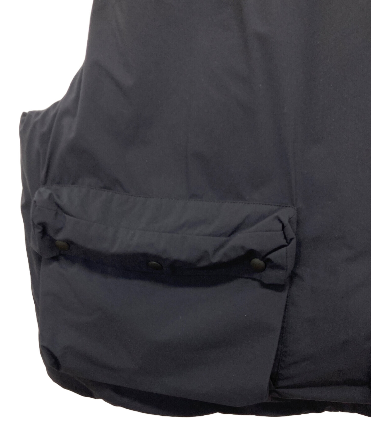 F/CE WPサーキュレーションダウンベスト　ブラック 中古・古着通販】F/CE. (エフシーイー) WP CIRCULATION DOWN VEST
