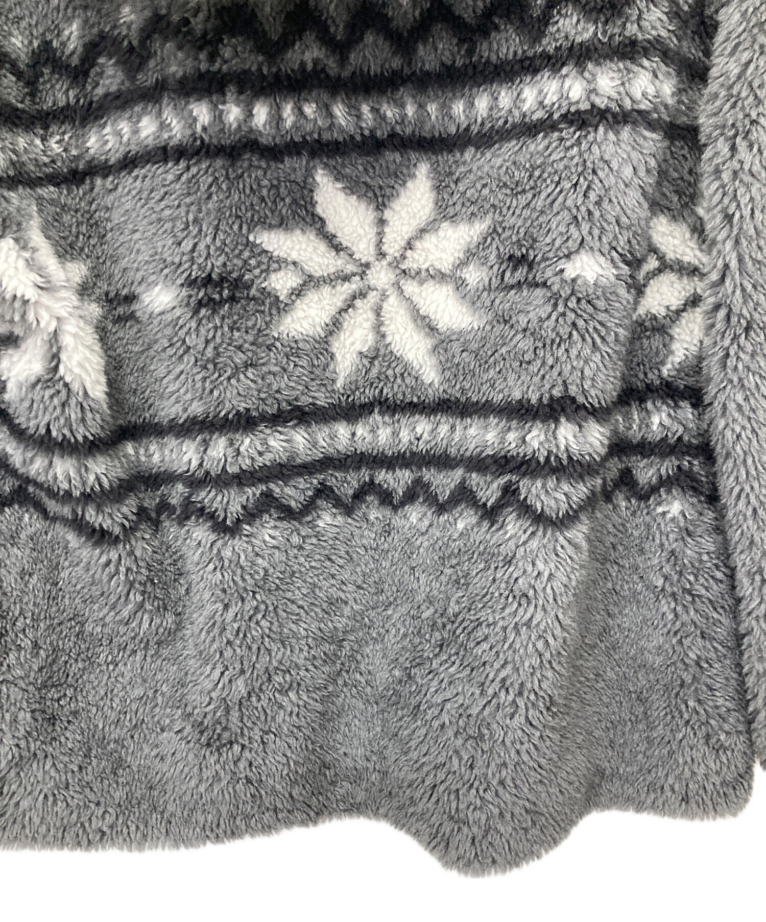 中古・古着通販】THE RERACS (ザ リラクス) フリースジャケット グレー