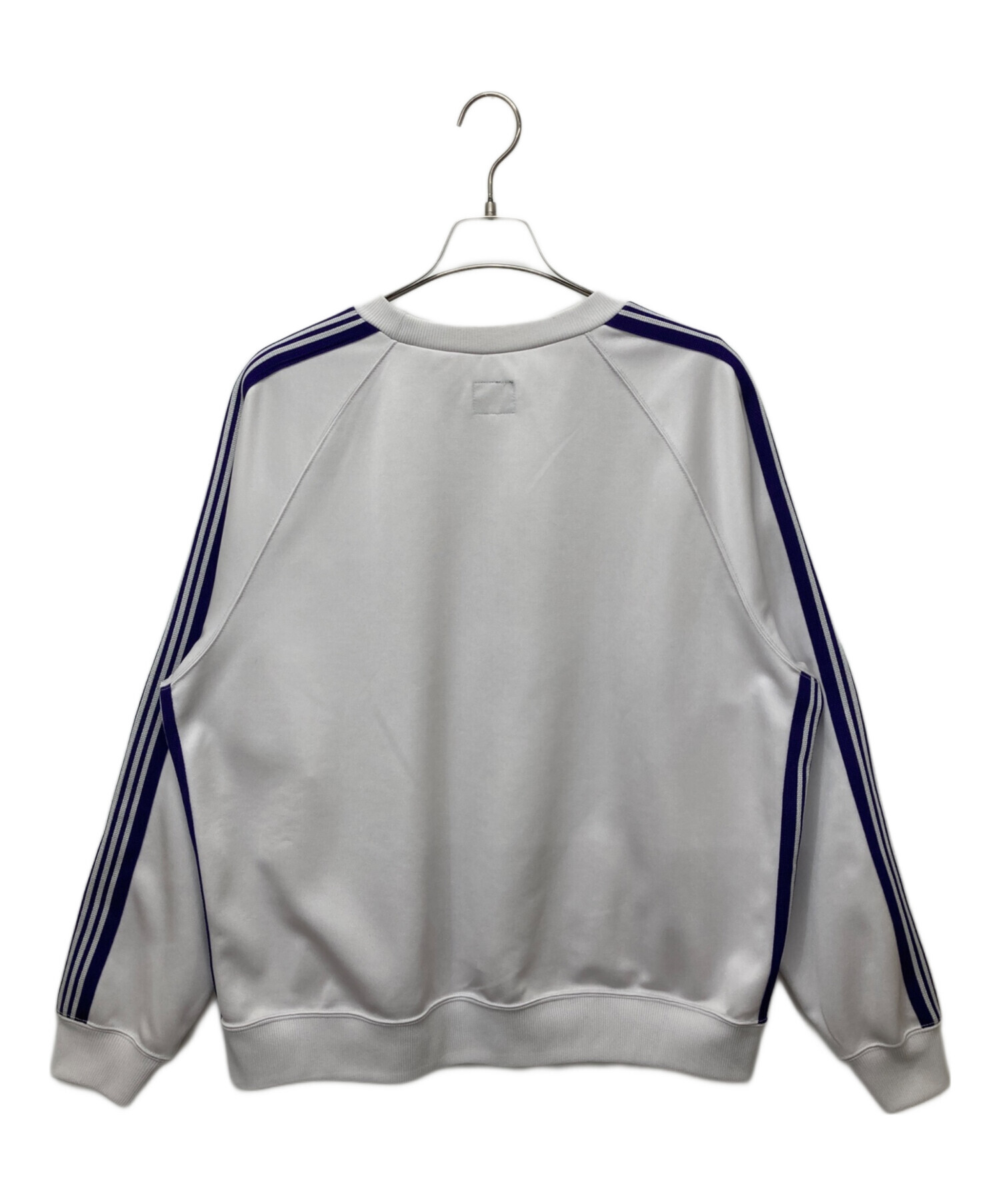 中古・古着通販】Needles (ニードルズ) TRACK CREW NECK SHIRT グレー