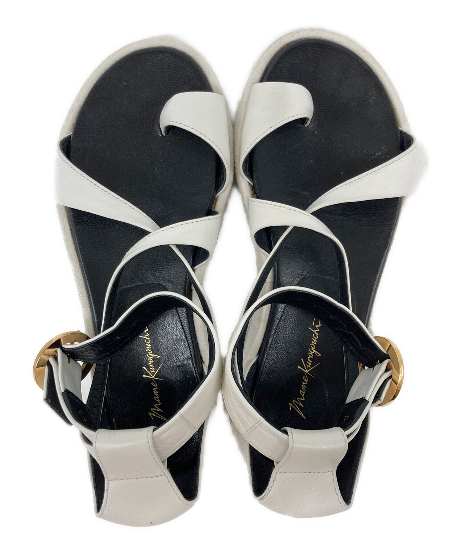 mamekurogouchi シューズ 中古・古着通販】Mame Kurogouchi (マメクロゴウチ) Curved Line Ankle