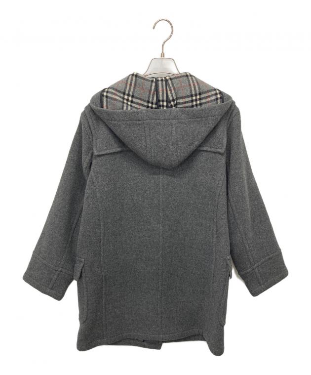 アンゴラ✨BURBERRYBLUE LABELバーバリー ダッフルコートグレーL アンゴラ✨BURBERRYBLUE LABELバーバリー ダッフルコートグレーL