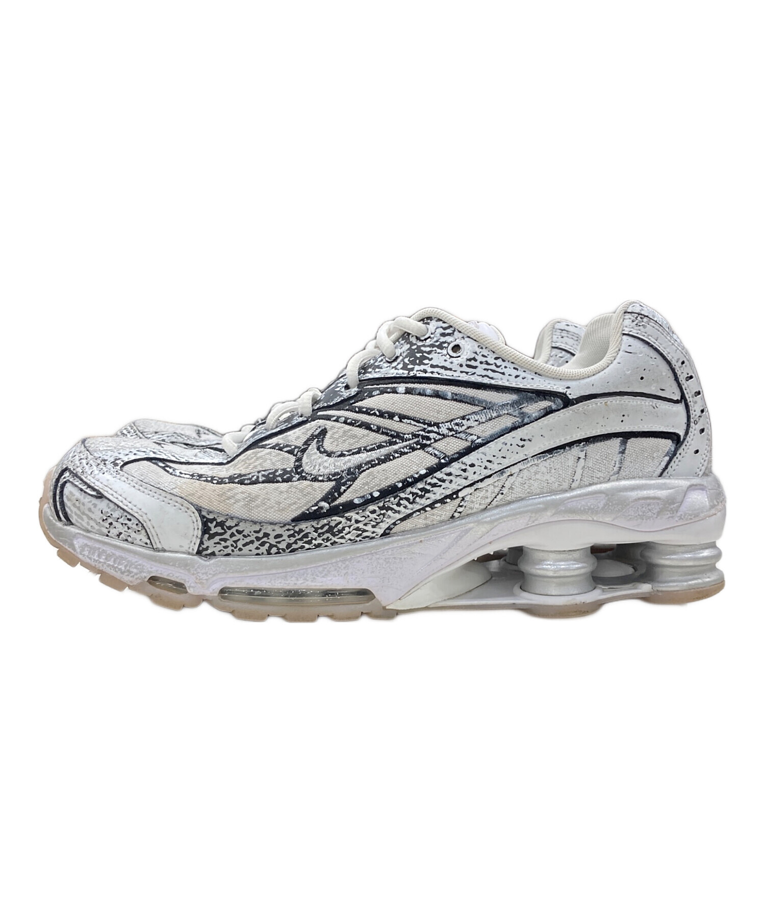 中古・古着通販】NIKE (ナイキ) SHOX RIDE 2 WHITE/MTLC PLATINUM 