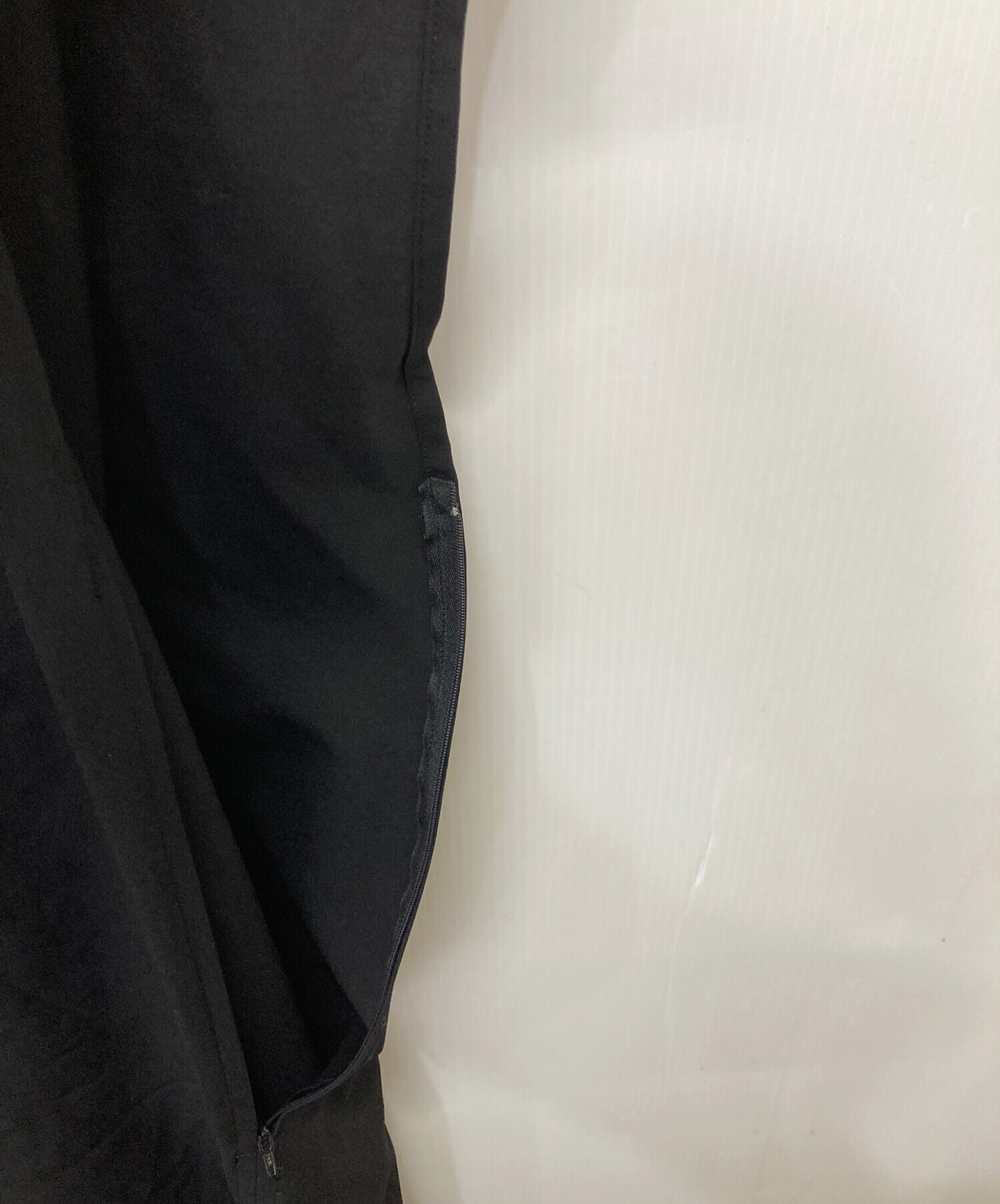 中古・古着通販】Y's (ワイズ) ウールギャバノースリーブワンピース