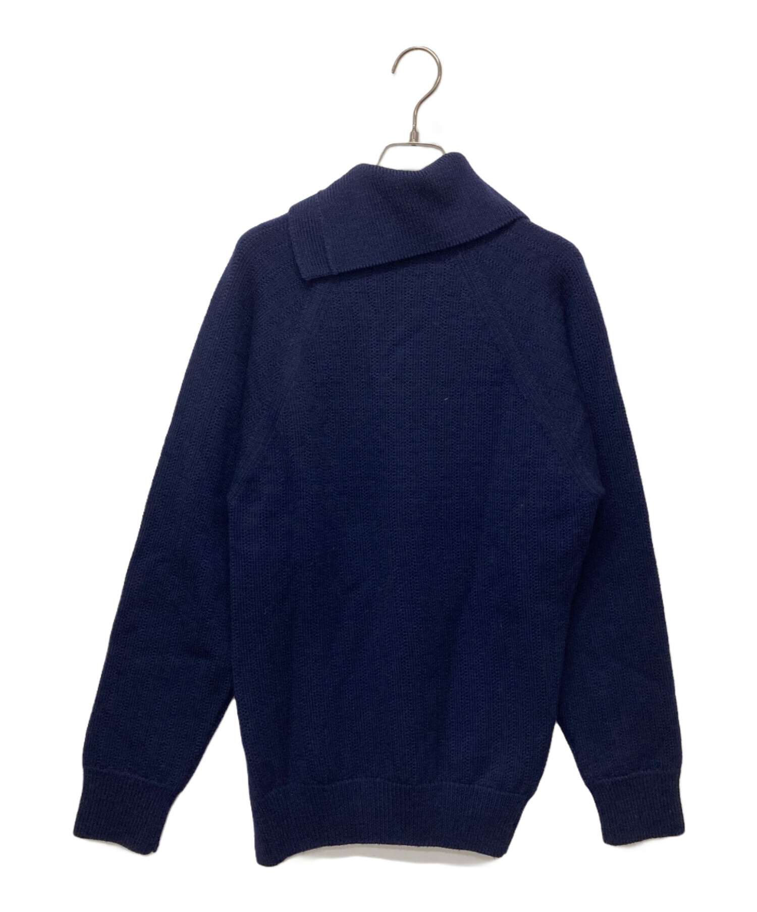 中古・古着通販】KENZO (ケンゾー) デザインボタンニット ネイビー