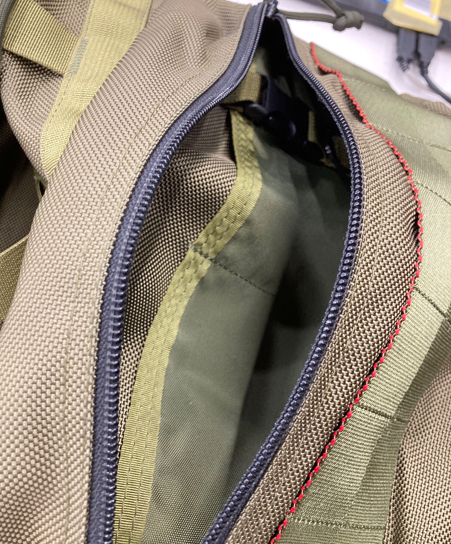 中古・古着通販】BRIEFING (ブリーフィング) SIMPLE FLAP モスグリーン