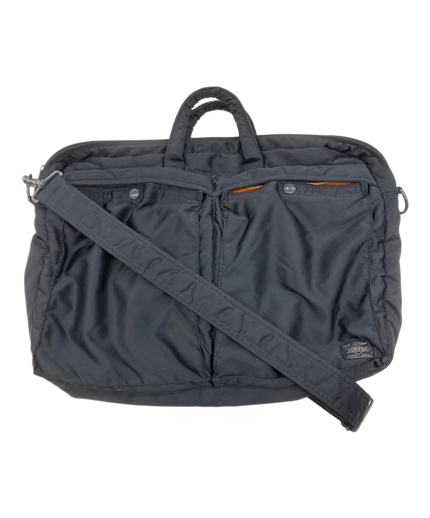 中古・古着通販】PORTER (ポーター) TANKER 2WAYバッグ ブラック