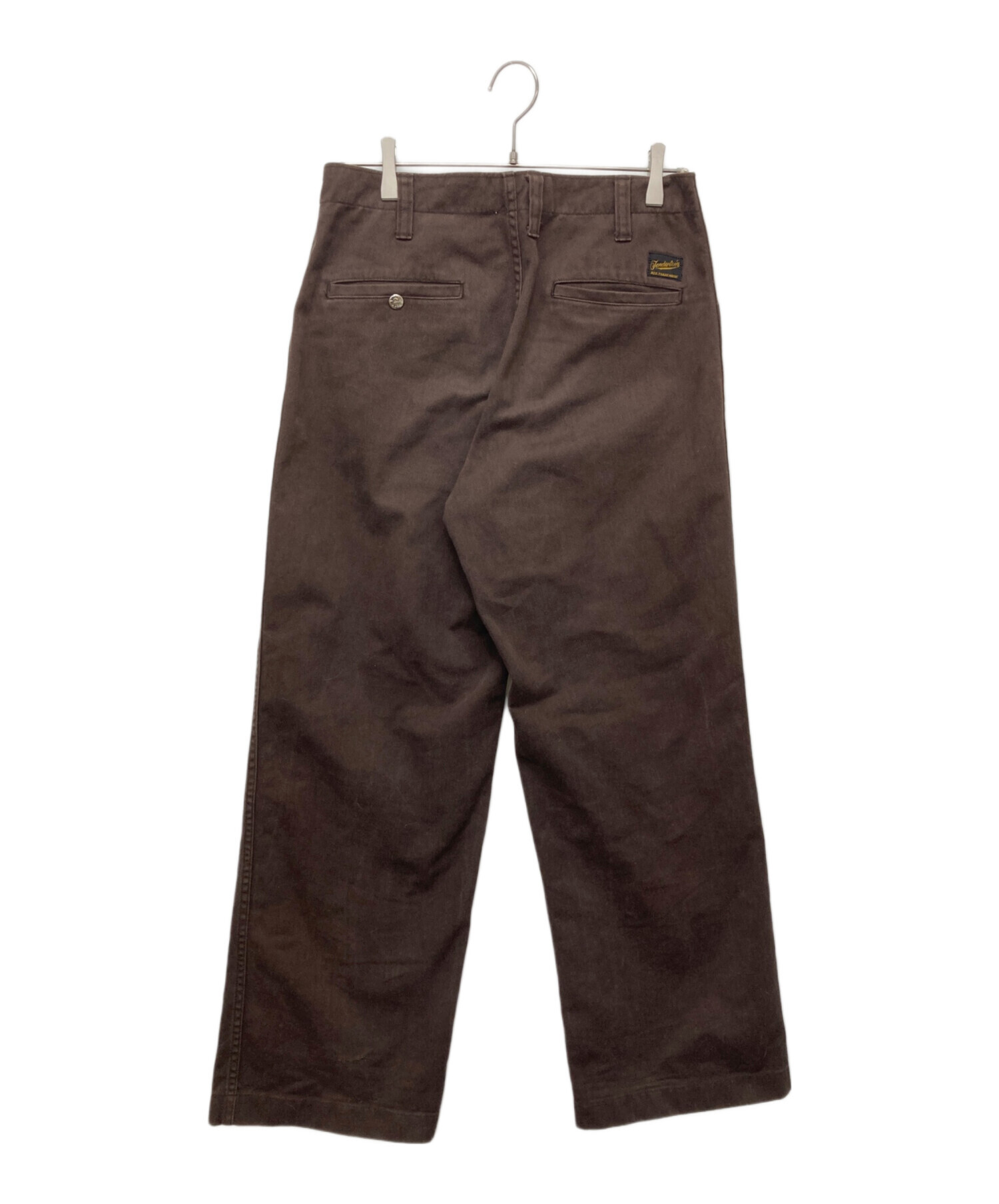 中古・古着通販】TENDERLOIN (テンダーロイン) ワークパンツ ブラウン