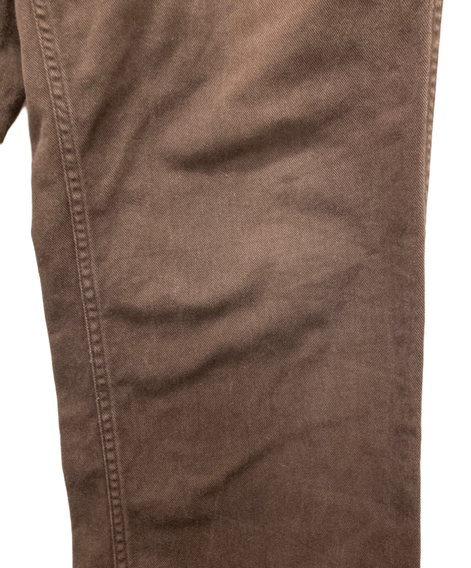 中古・古着通販】TENDERLOIN (テンダーロイン) ワークパンツ ブラウン