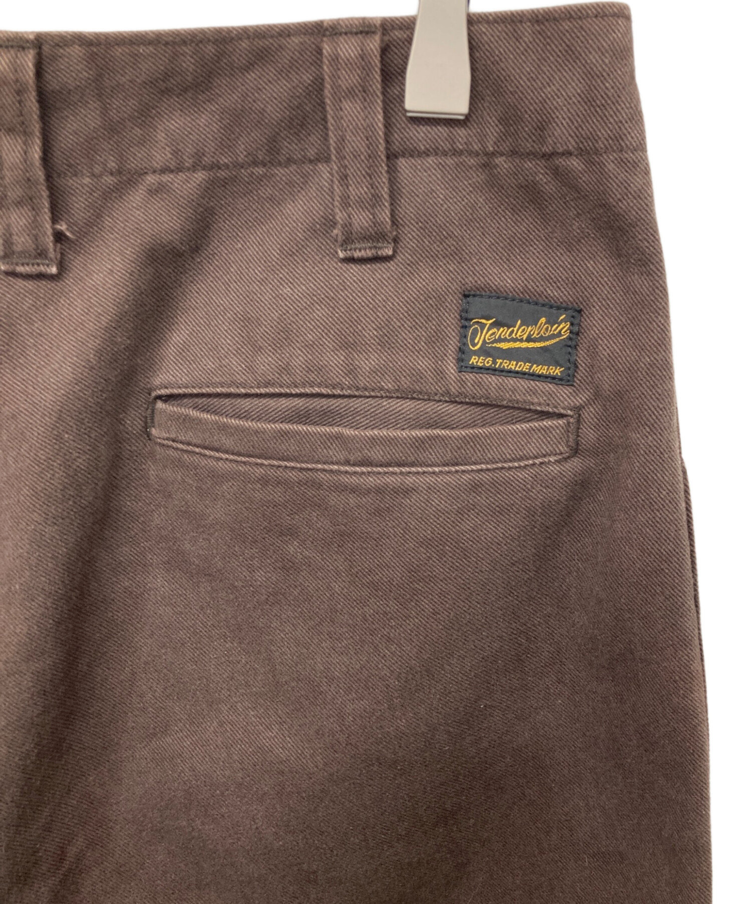 中古・古着通販】TENDERLOIN (テンダーロイン) ワークパンツ ブラウン
