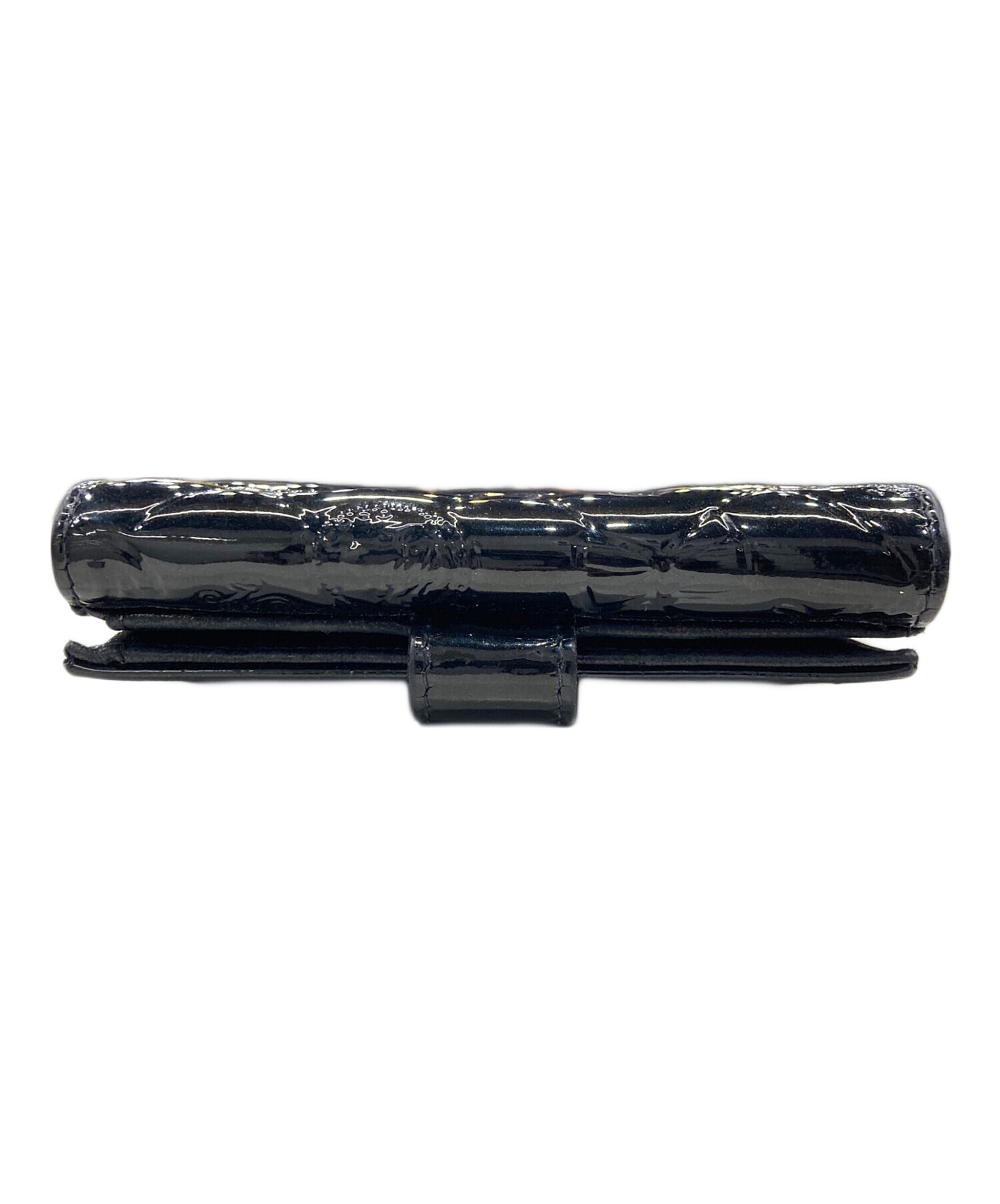 中古・古着通販】CHANEL (シャネル) アイコンラインエナメル3つ折り
