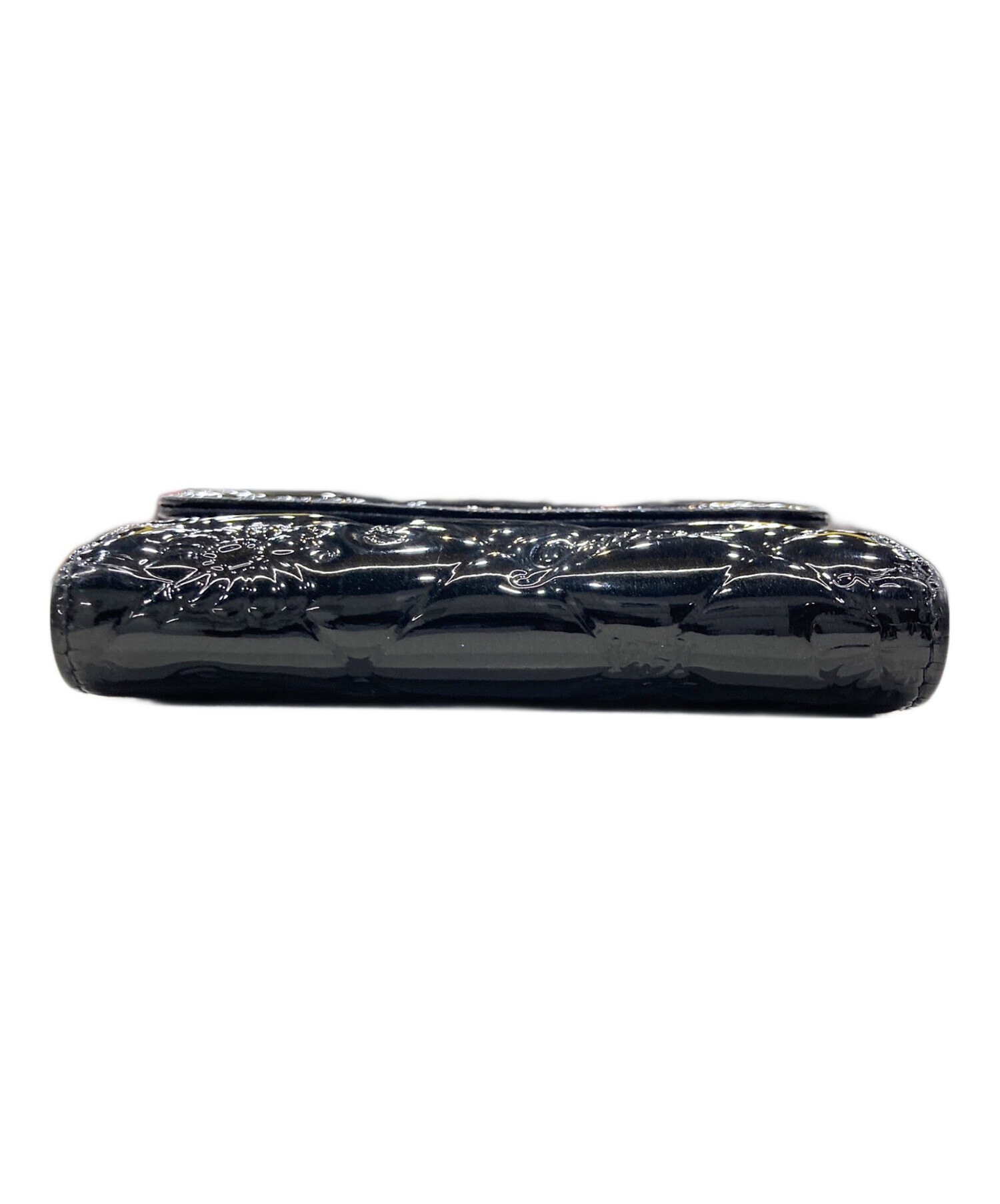 中古・古着通販】CHANEL (シャネル) アイコンラインエナメル3つ折り