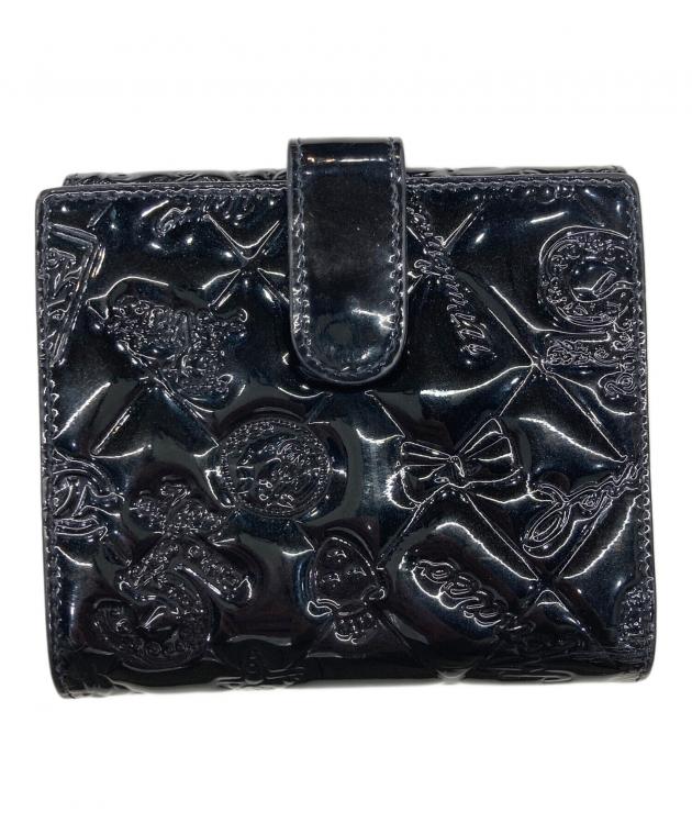 中古・古着通販】CHANEL (シャネル) アイコンラインエナメル3つ折り 