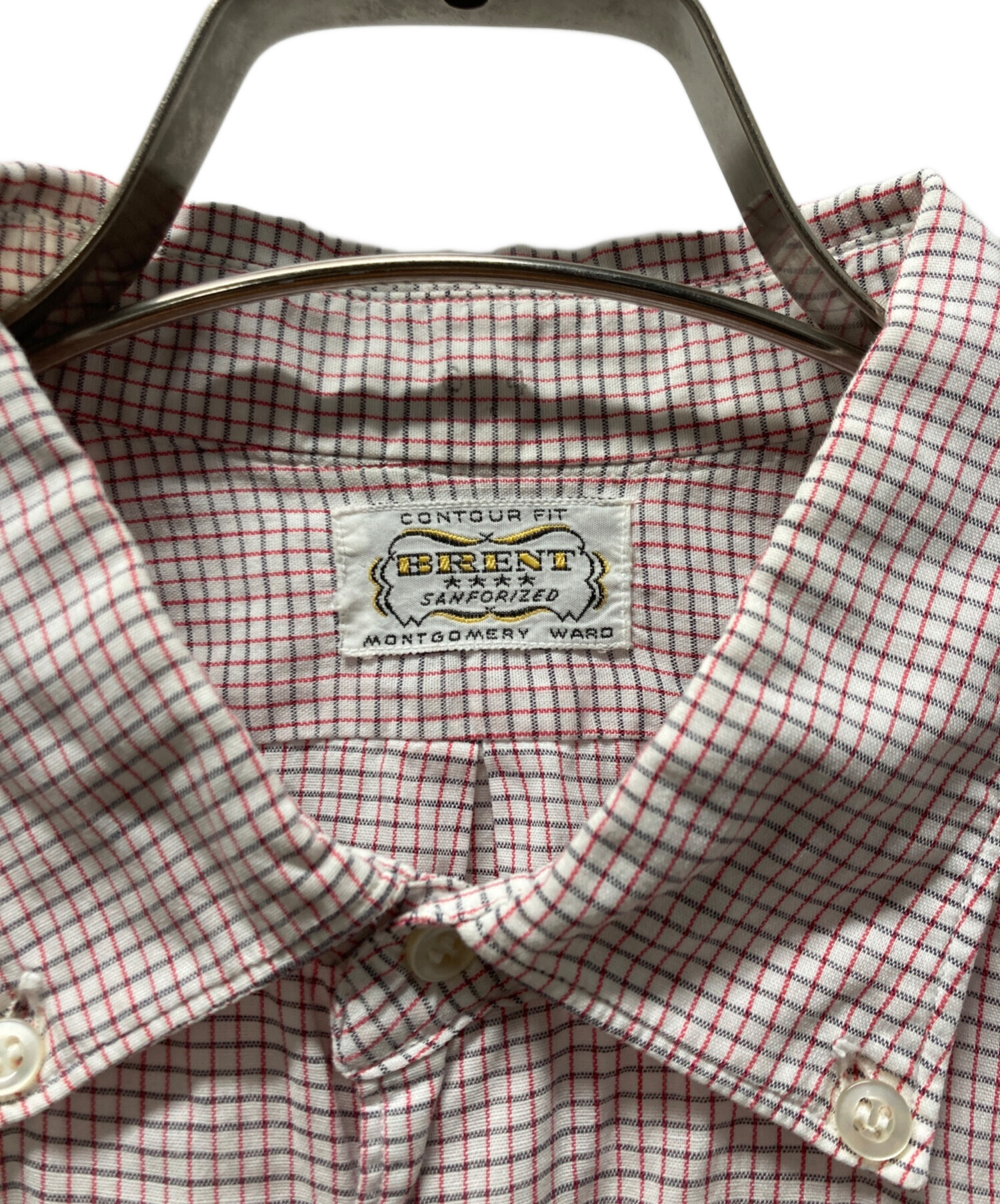 中古・古着通販】BRENT (ブレント) 50sタッターソールチェックシャツ 