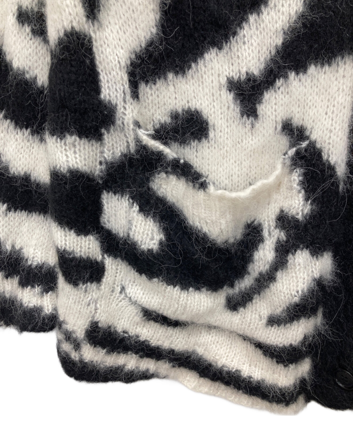 dries van notten ニットカーディガン DRIES VAN NOTEN】25/26FWディ ラナ カーディガンジップニット