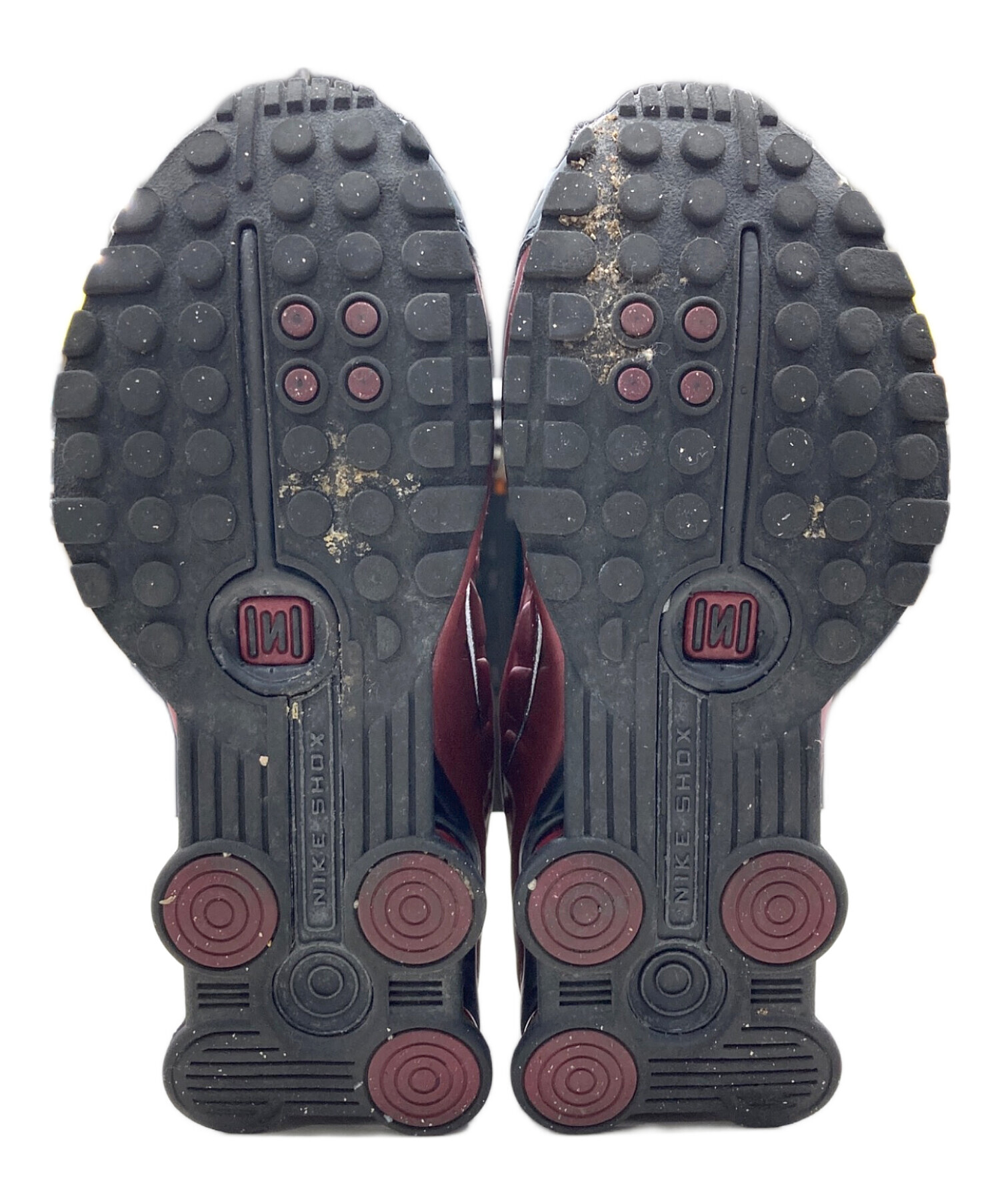 中古・古着通販】NIKE (ナイキ) Shox R4 レッド サイズ:22.5cm 
