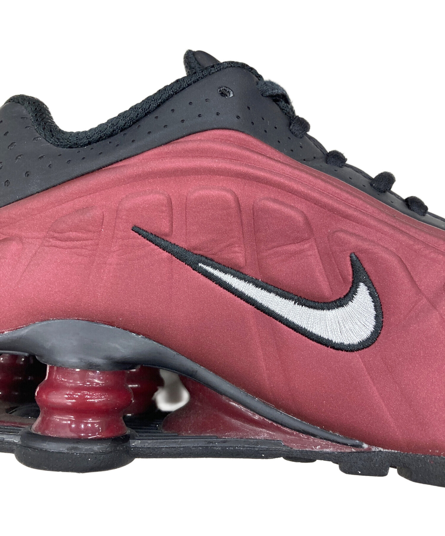 中古・古着通販】NIKE (ナイキ) Shox R4 レッド サイズ:22.5cm 