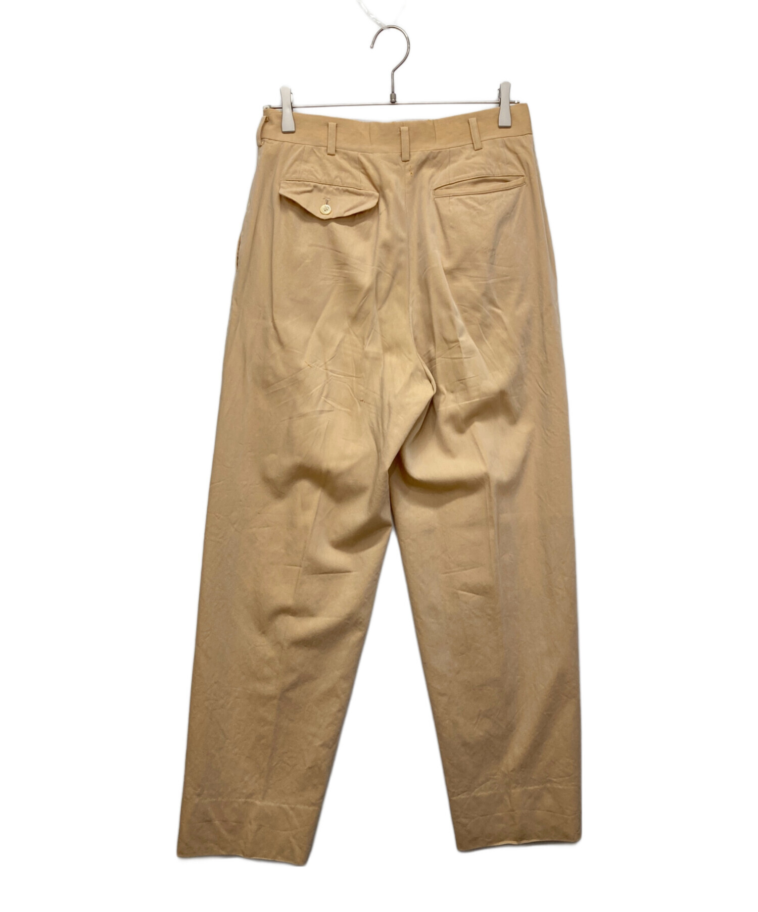COMME des GARÇON HOMME ベージュ Comme Des Garçons Homme Big Pleat Pant (Beige) – Bows and Arrows