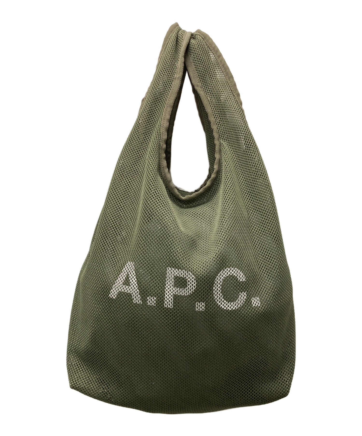 中古・古着通販】A.P.C. (アーペーセー) メッシュトートバッグ