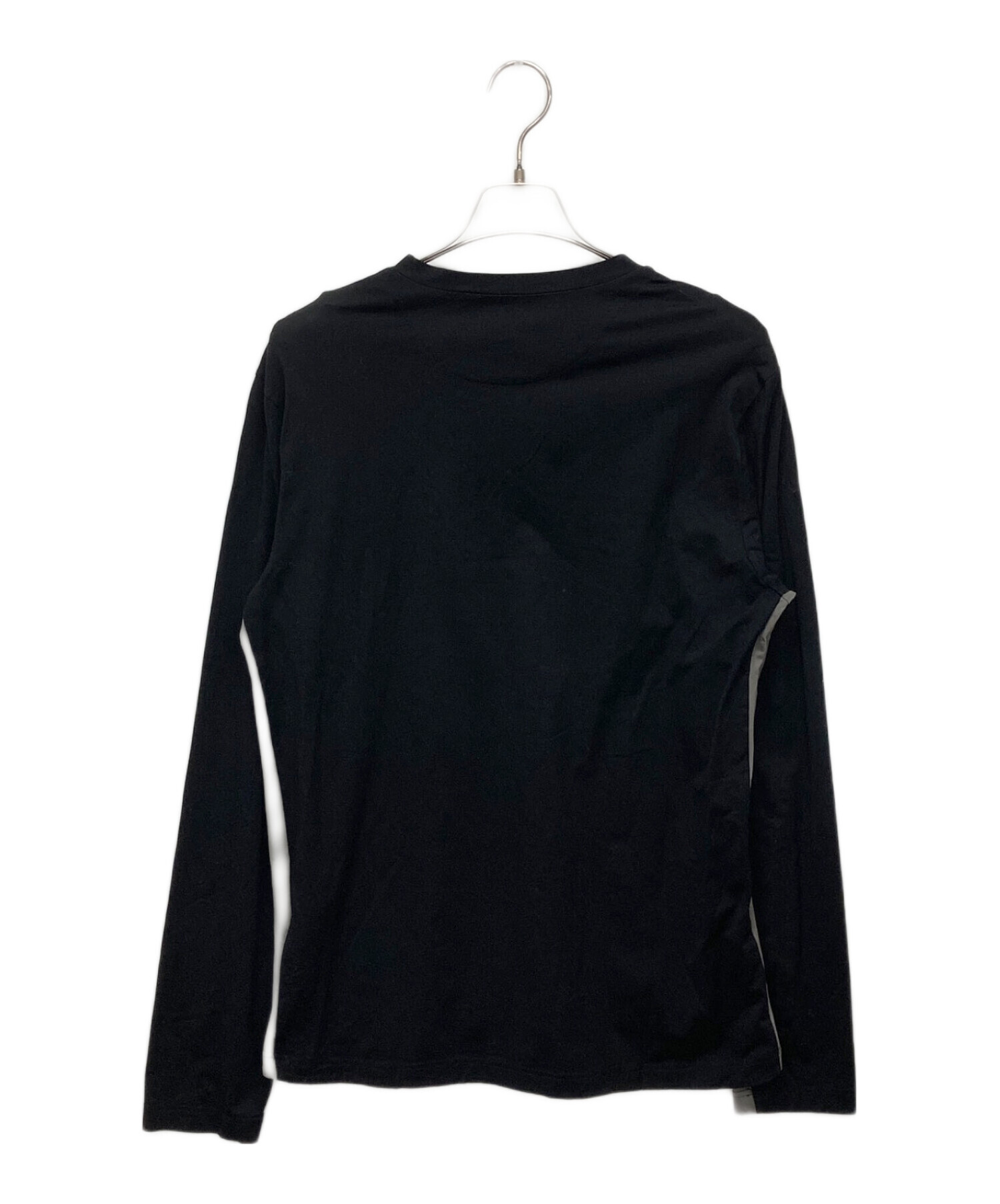 中古・古着通販】PRADA (プラダ) 裾ロゴロングスリーブカットソー