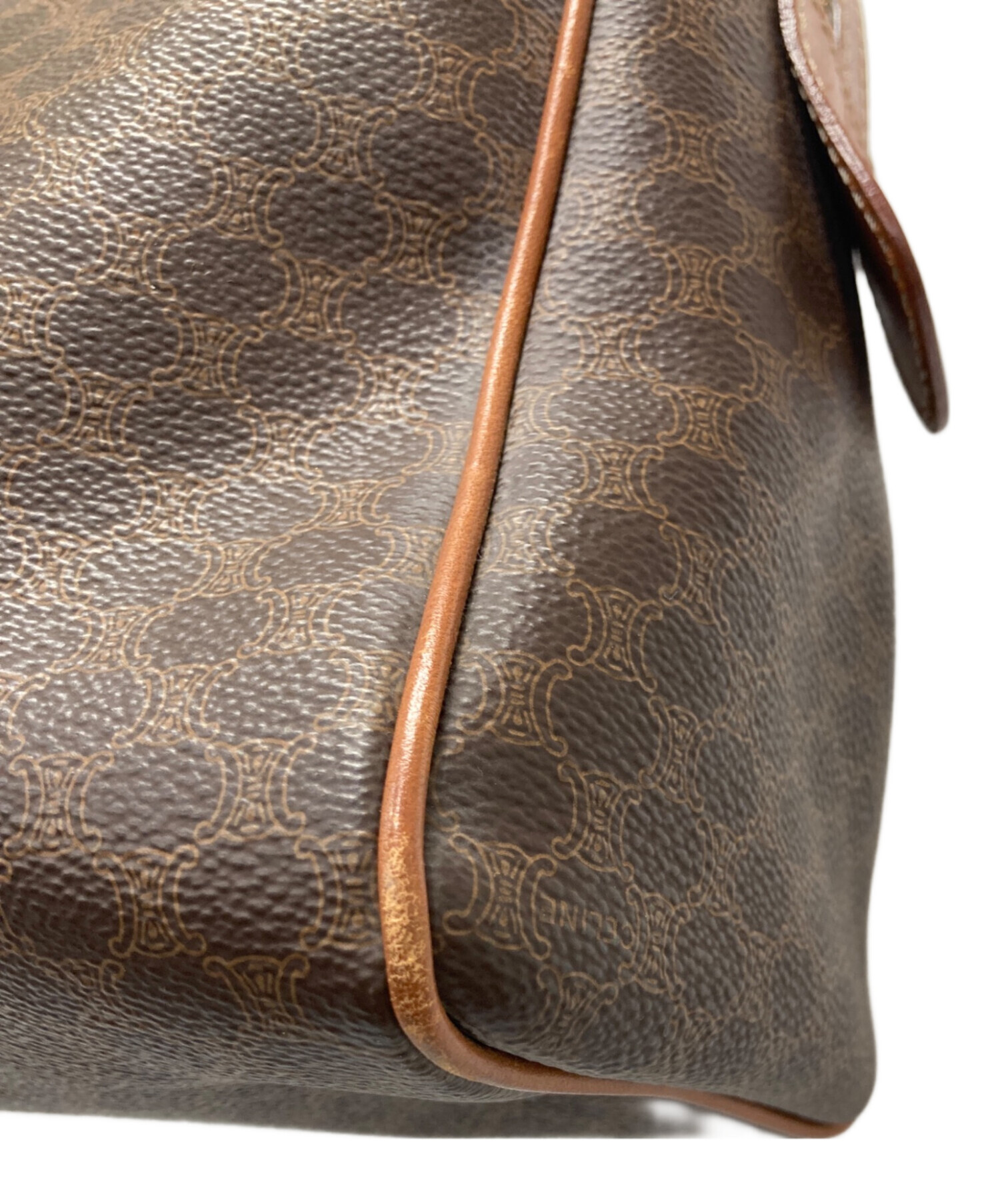 中古・古着通販】CELINE (セリーヌ) マカダム柄ミニボストンバッグ