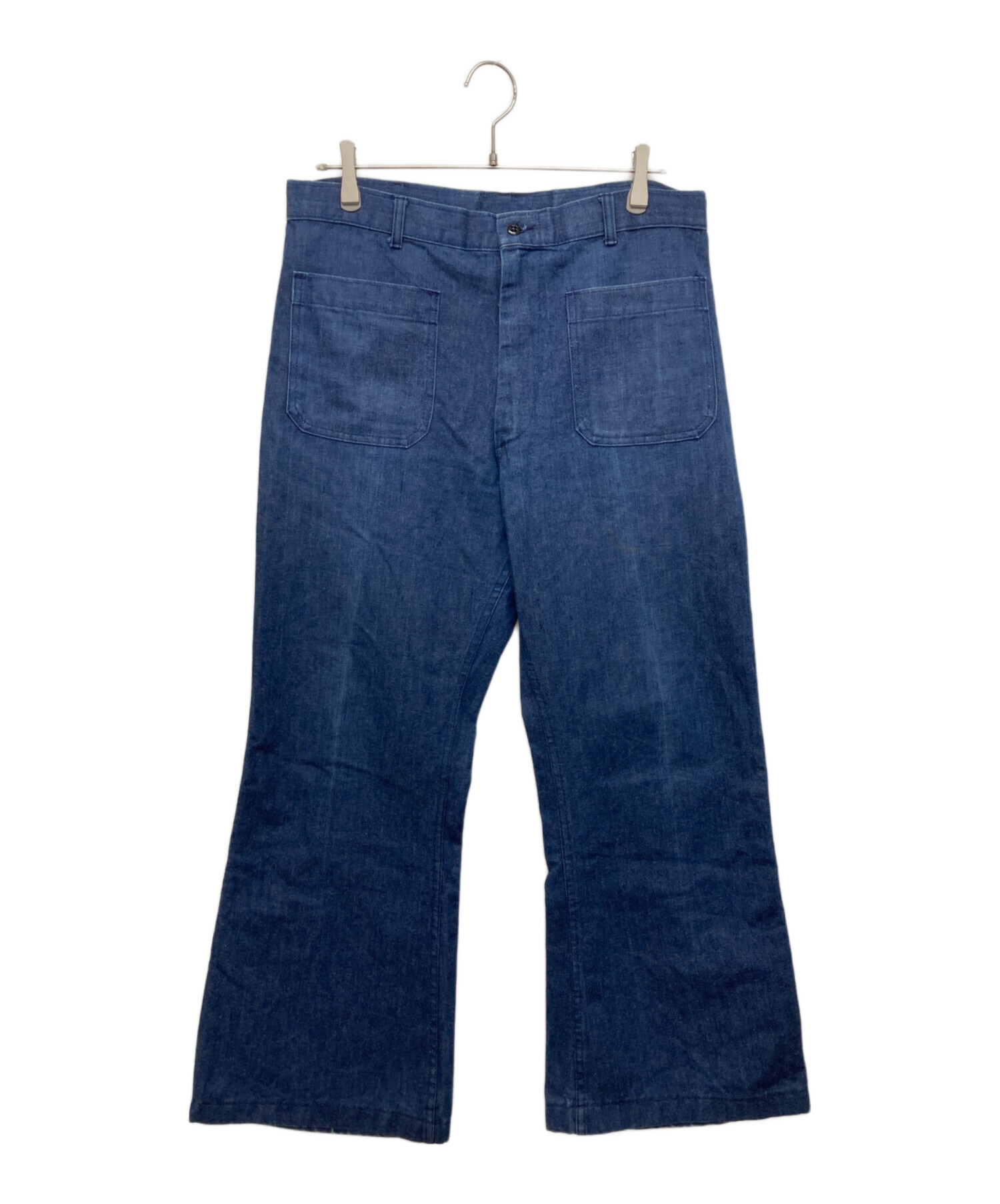 中古・古着通販】U'S NAVY (アメリカ海軍) 80'sデニムセーラーパンツ