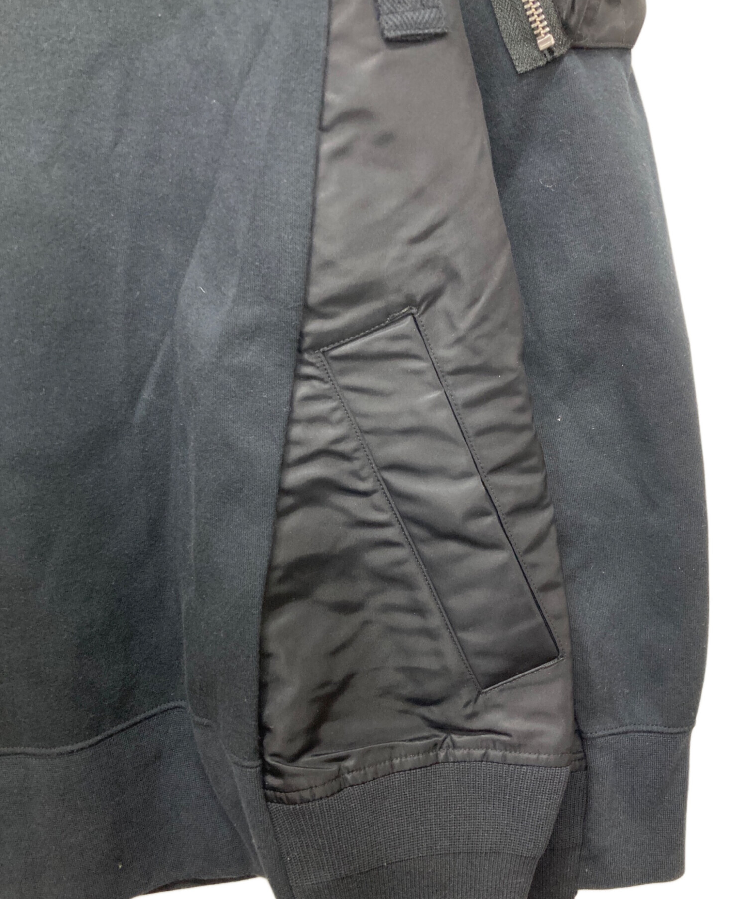 中古・古着通販】NIKE (ナイキ) sacai (サカイ) ロゴプリント再構築