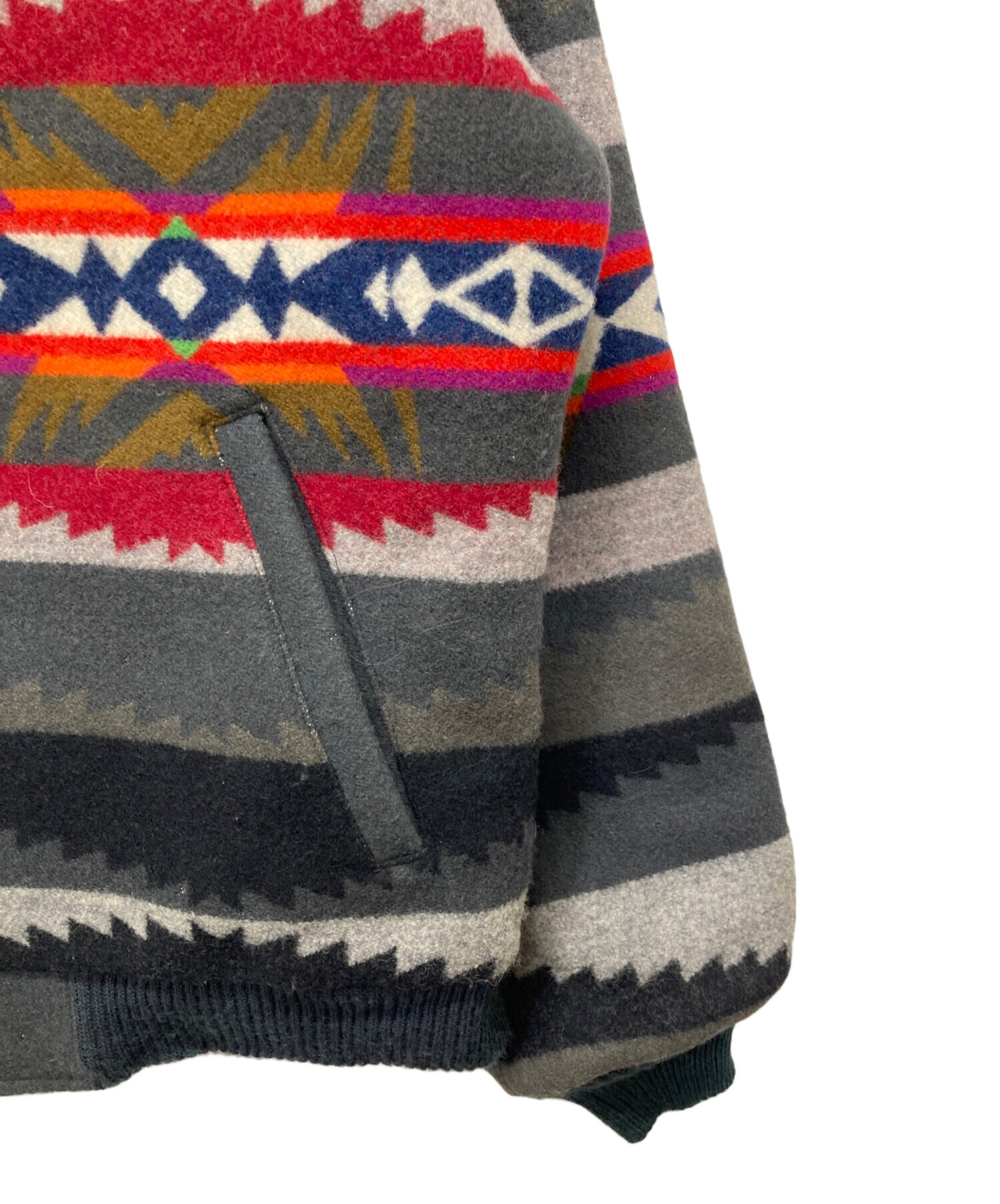 中古・古着通販】PENDLETON (ペンドルトン) ネイティブ柄ジップ