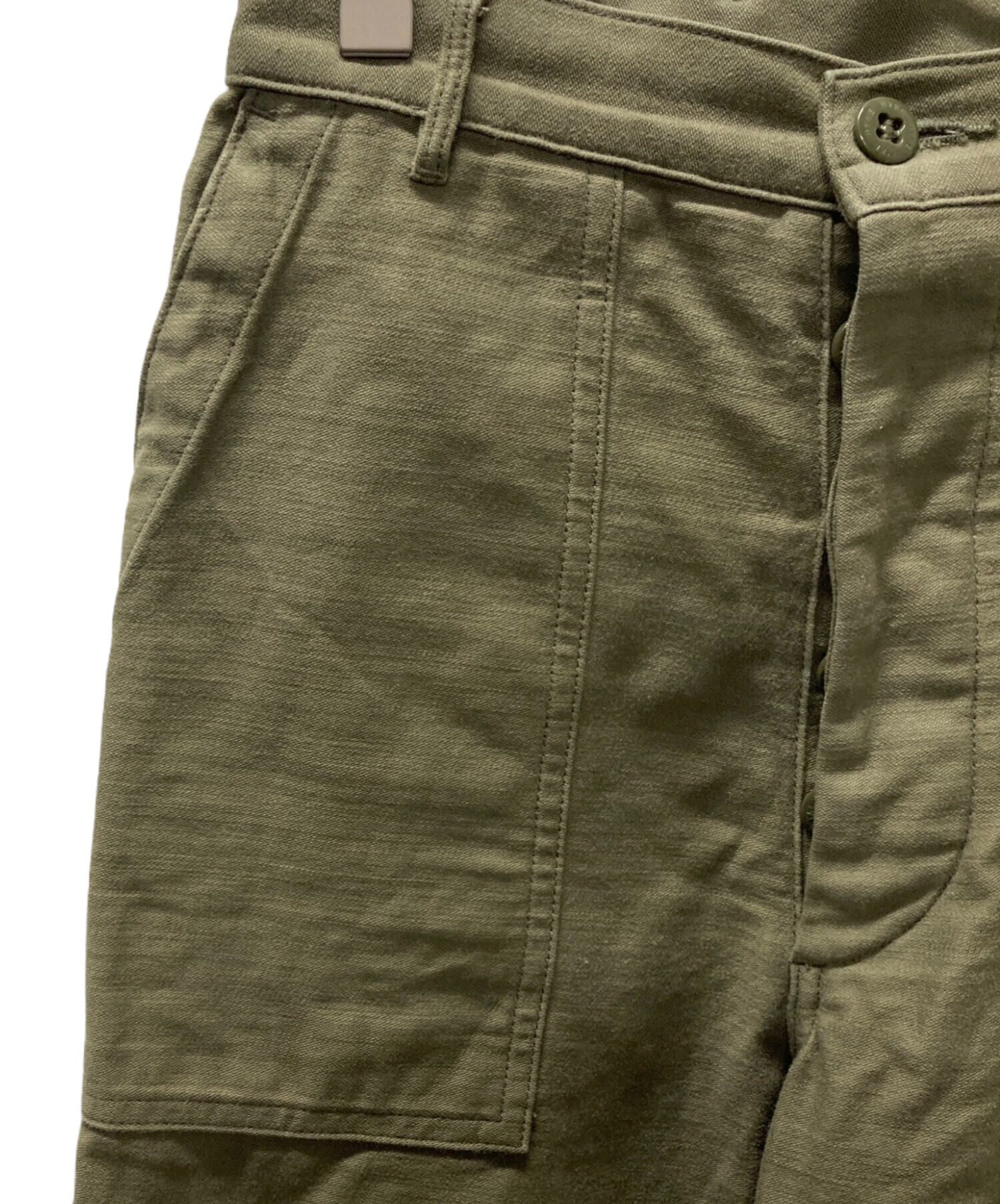 中古・古着通販】HYKE (ハイク) BACK SATIN BAKER PANTS/ベイカー