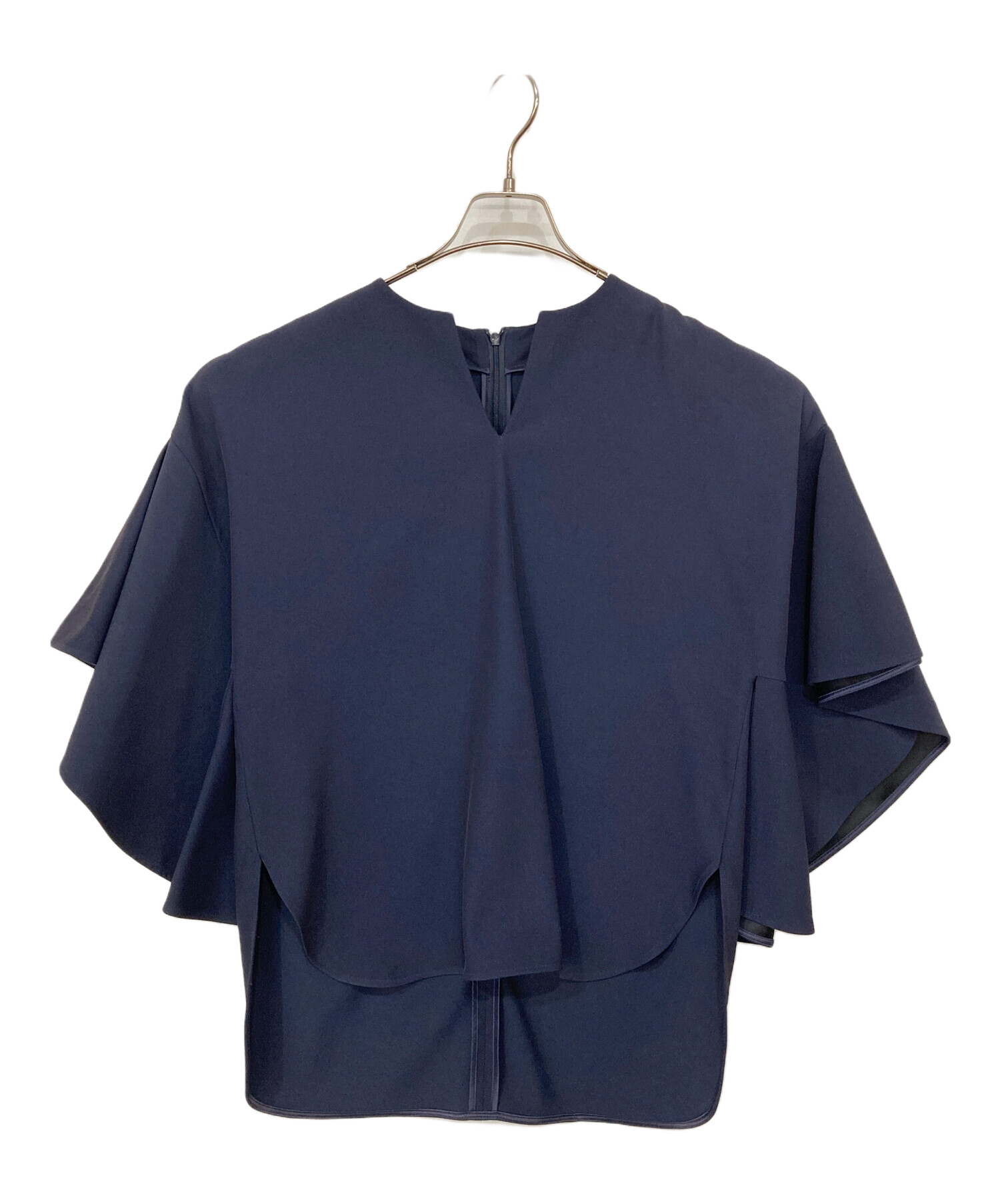 中古・古着通販】LE PHIL (ル フィル) 2WAYツイルフレアブラウス