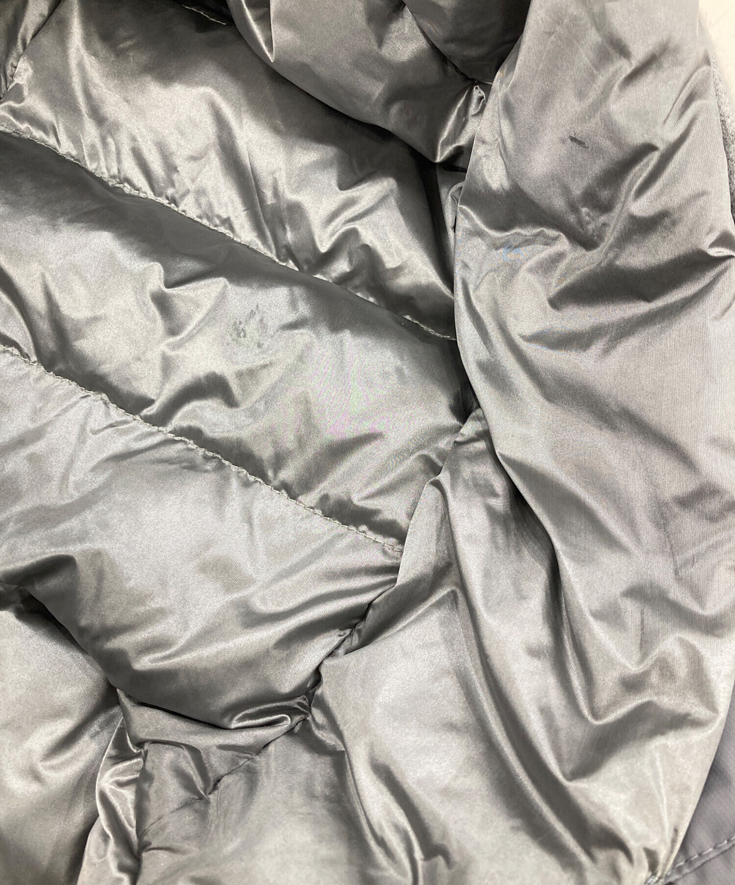 【新品未使用品】DUNO ダウンコート グレー 48 L 中古・古着通販】DUNO (デュノ) ダウンコート グレー サイズ:46