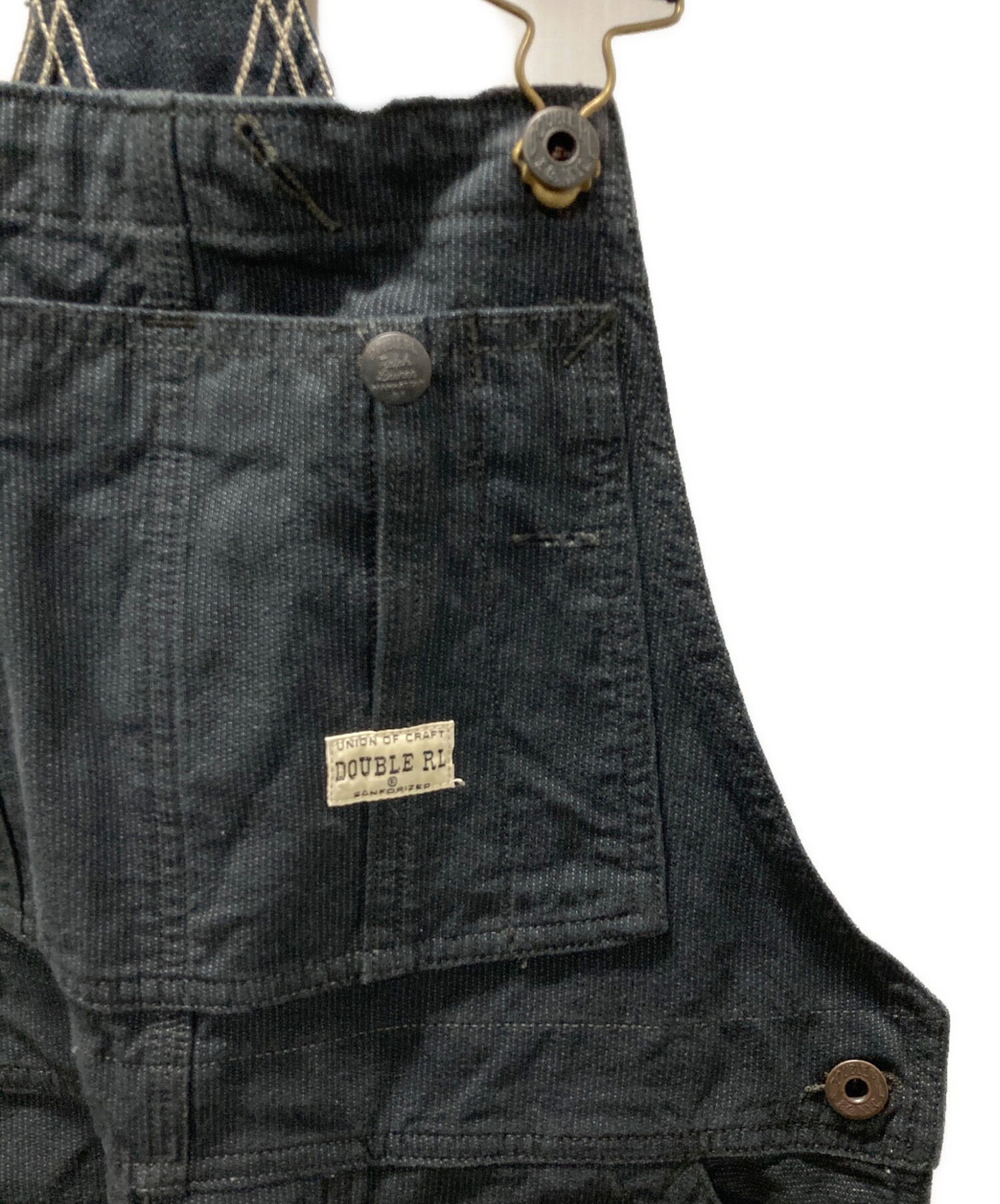 中古・古着通販】RRL (ダブルアールエル) コットンオーバーオール