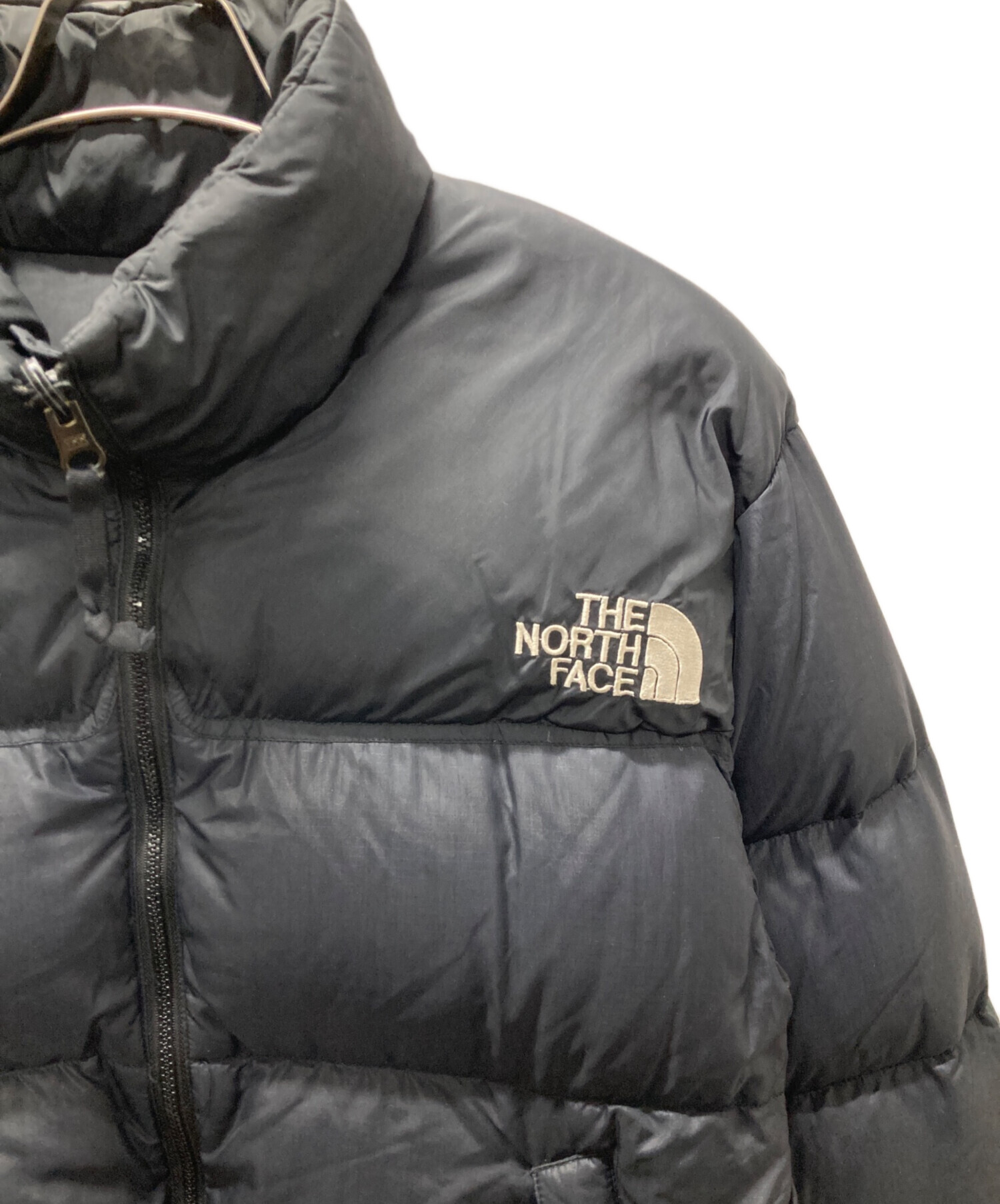 ノースフェイス　ダウンジャケット ブラック S ヌプシ？　90s?NF003AS THE NORTH FACE ノースフェイス NF003AS 90's ヌプシダウンジャケット