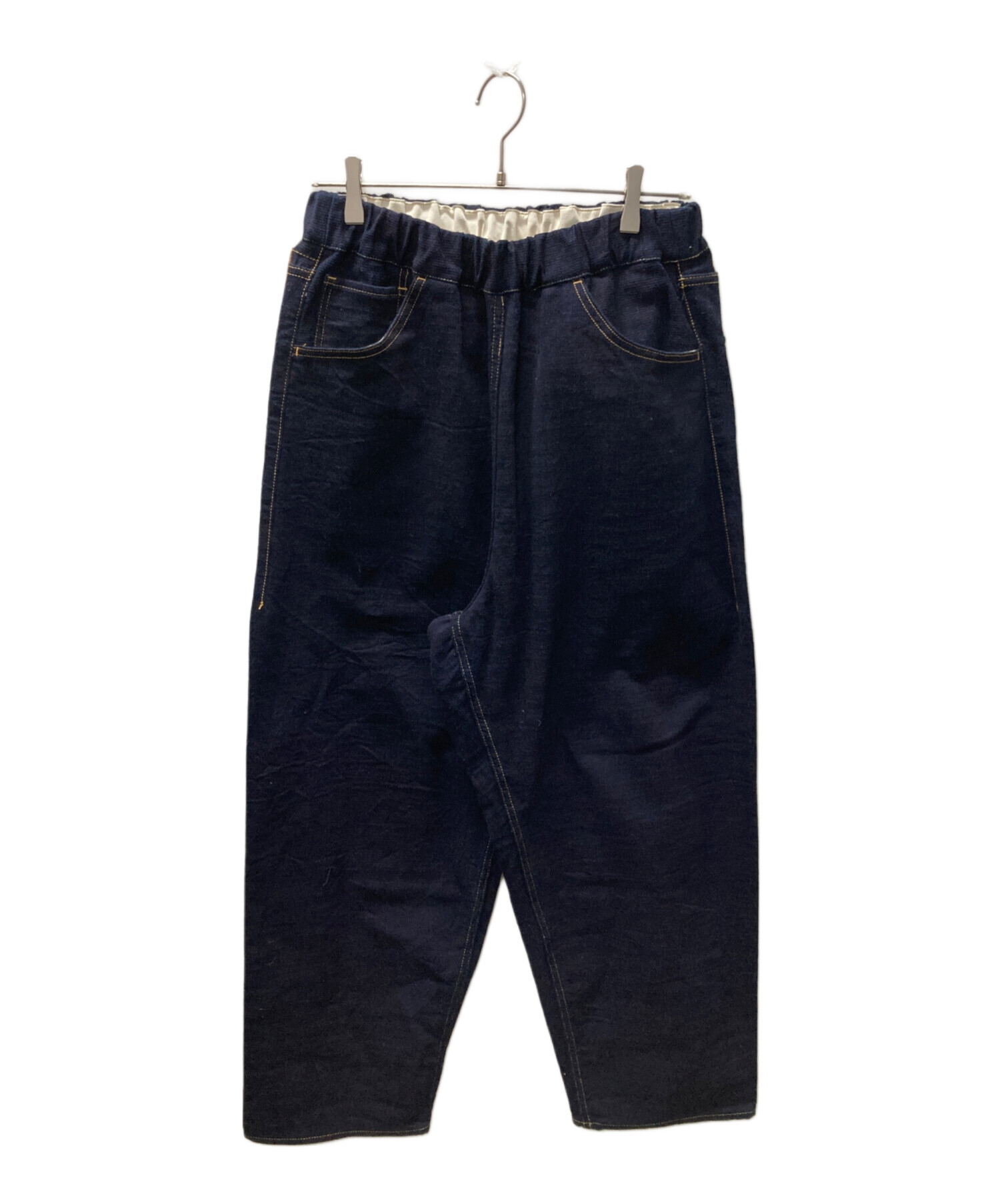 中古・古着通販】tamaki niime (タマキ ニイメ) ステッチデニムパンツ