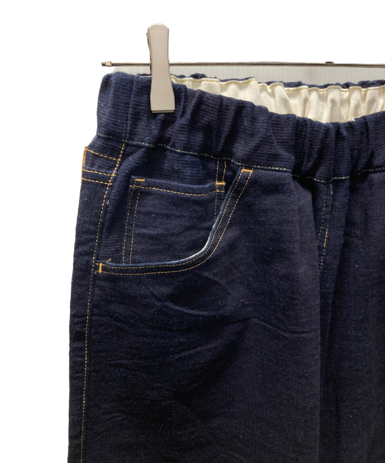 中古・古着通販】tamaki niime (タマキ ニイメ) ステッチデニムパンツ