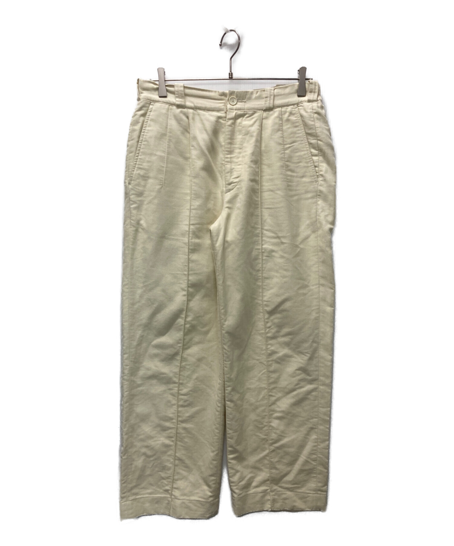 オールドジョー OLDJOE タグ付き  イージーパンツ IVORY 中古・古着通販】OLD JOE BRAND (オールドジョーブランド) FRONT TUCK