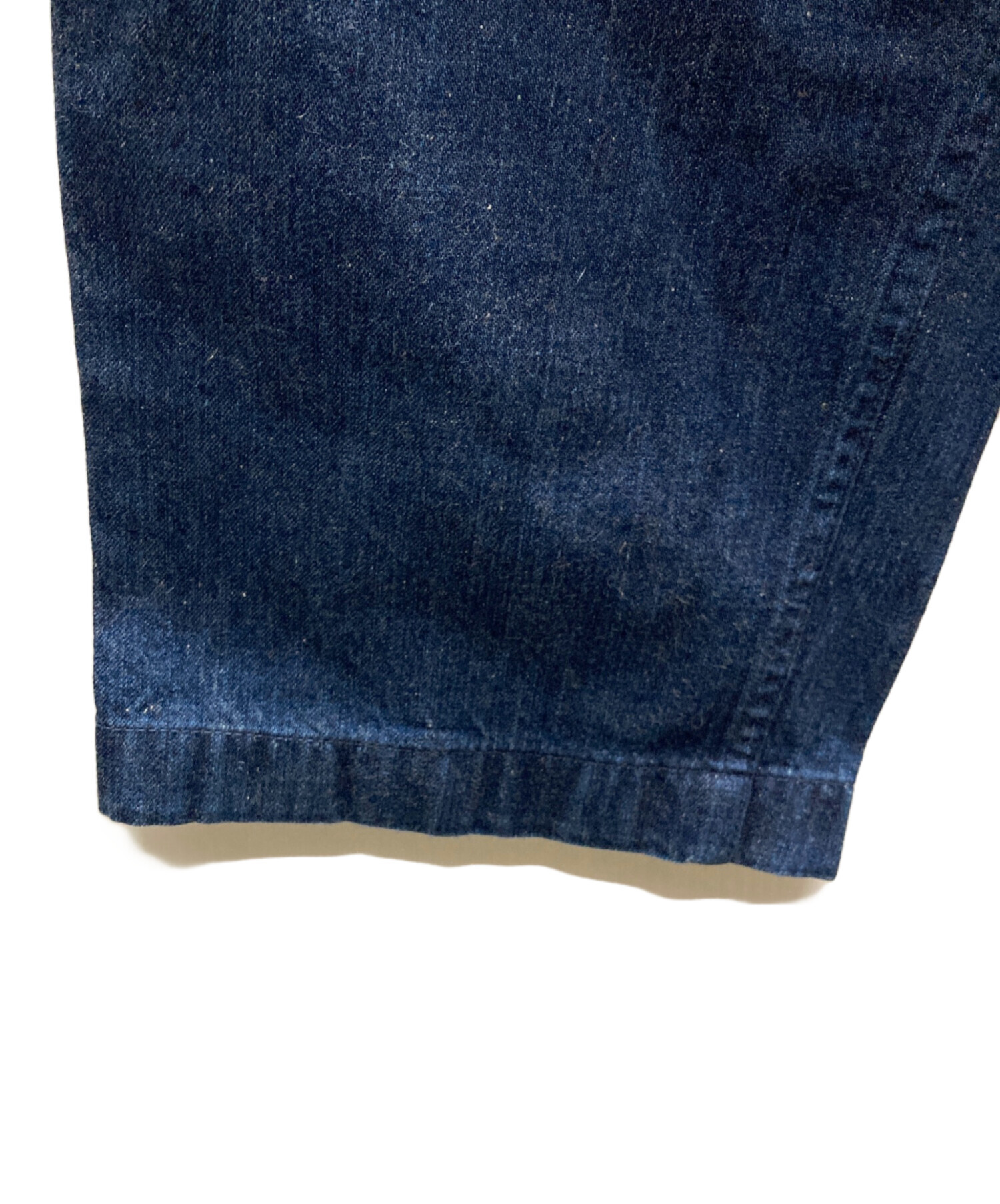 中古・古着通販】COMOLI (コモリ) BELTED DENIM PANTS /デニムパンツ