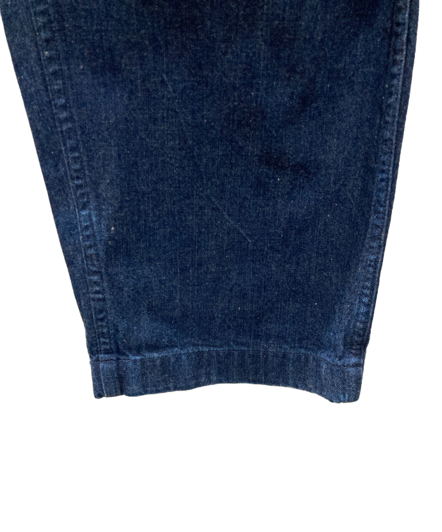 中古・古着通販】COMOLI (コモリ) BELTED DENIM PANTS /デニムパンツ