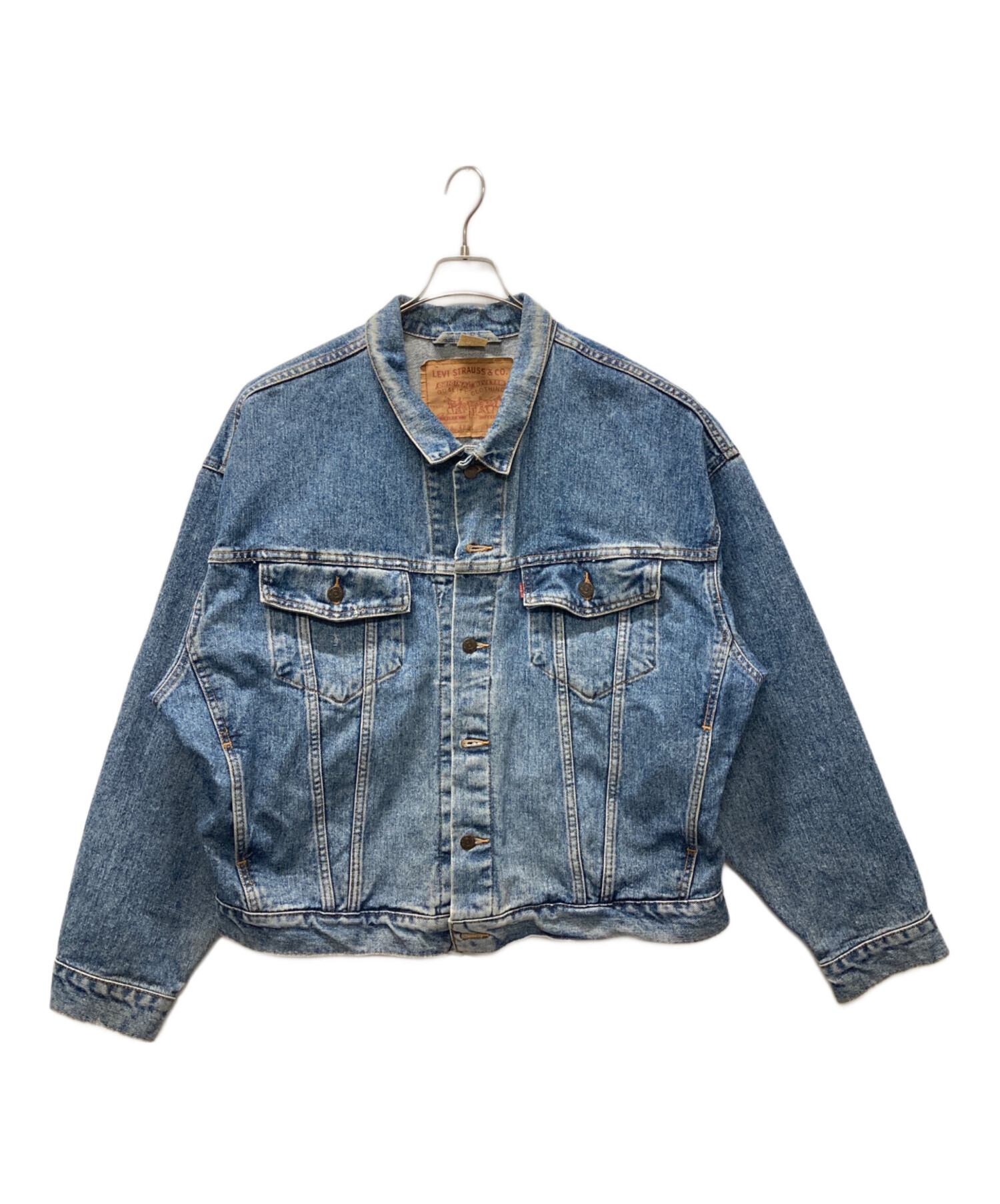 中古・古着通販】LEVI'S (リーバイス) 90sデニムジャケット インディゴ