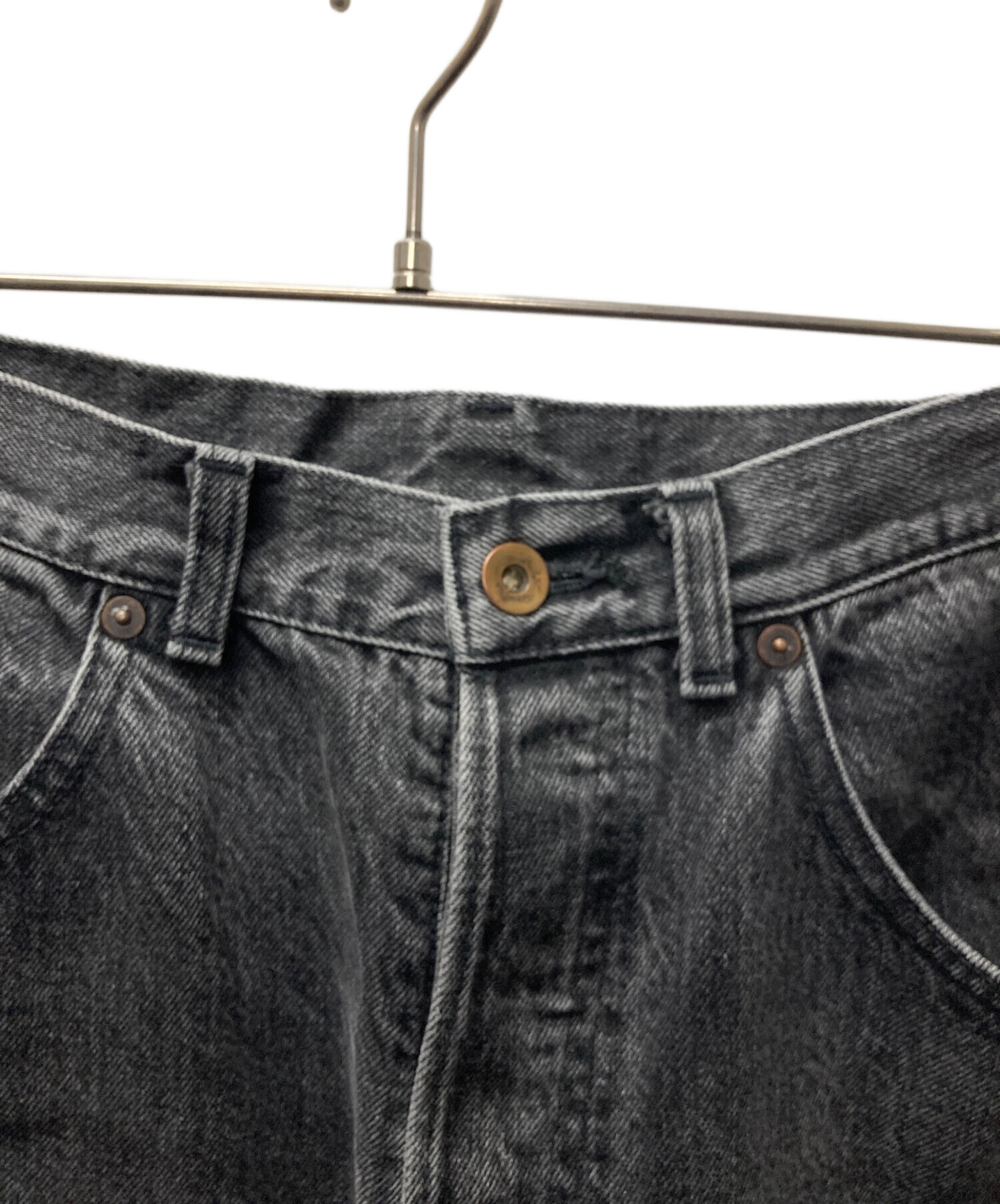 中古・古着通販】MARKA (マーカ) SELVEDGE DENIM WIDE LEG JEANS 