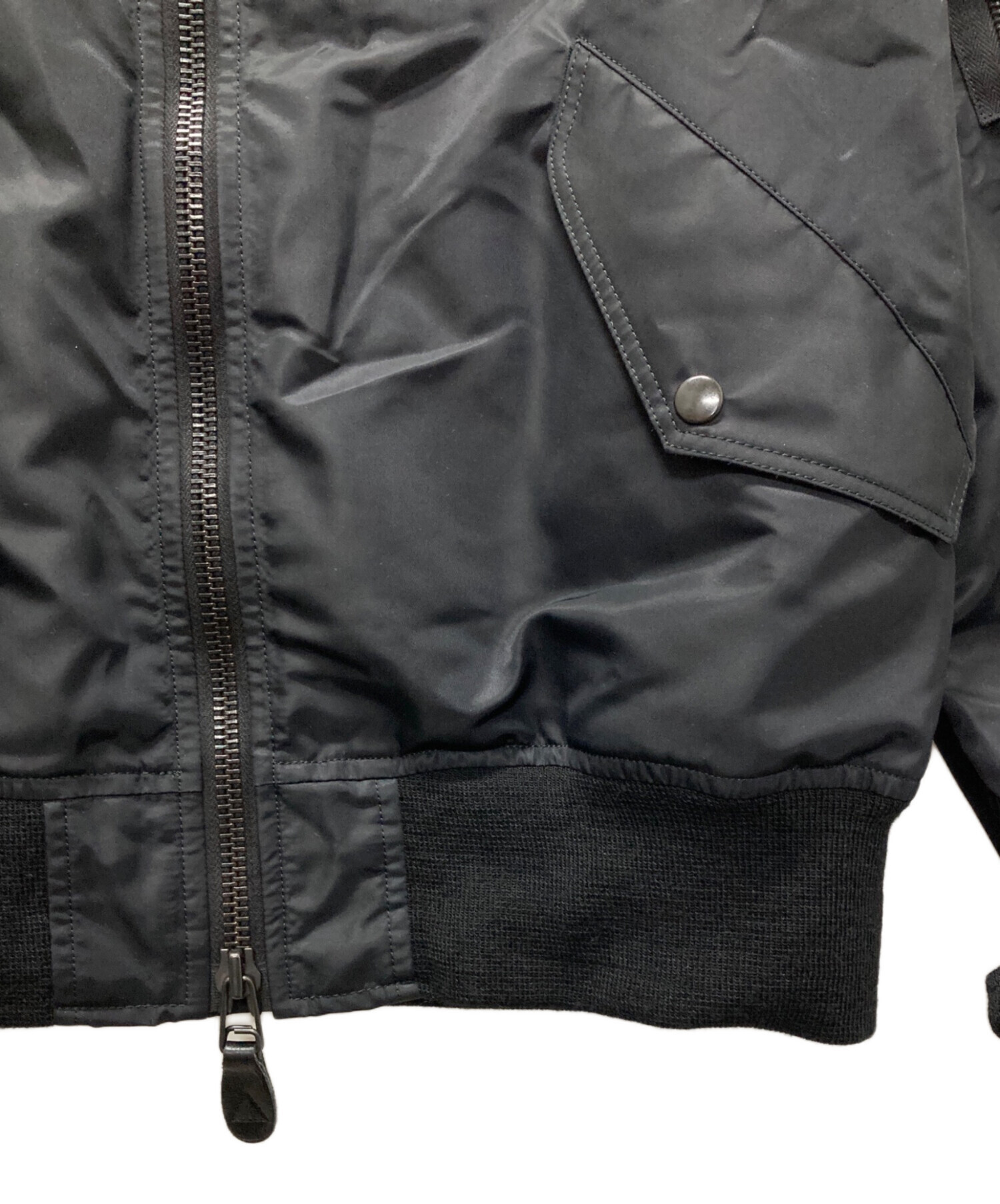 中古・古着通販】MARKA (マーカ) 66NYLON TWILL L-2B ブラック サイズ